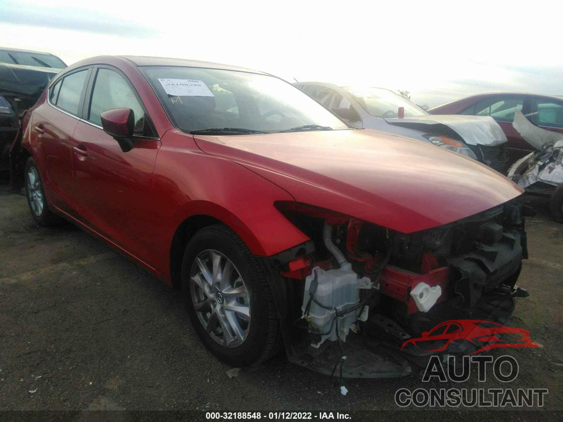 MAZDA MAZDA3 2016 - JM1BM1N77G1321885