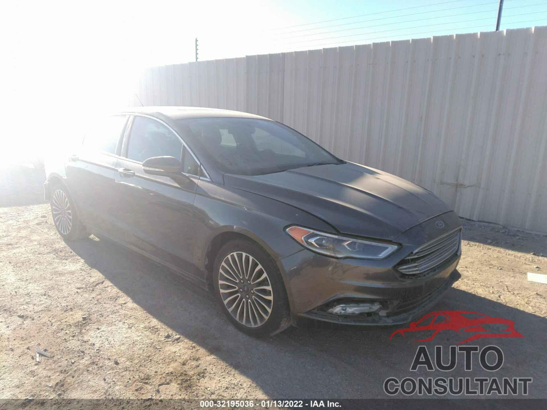 FORD FUSION 2017 - 3FA6P0K98HR111298