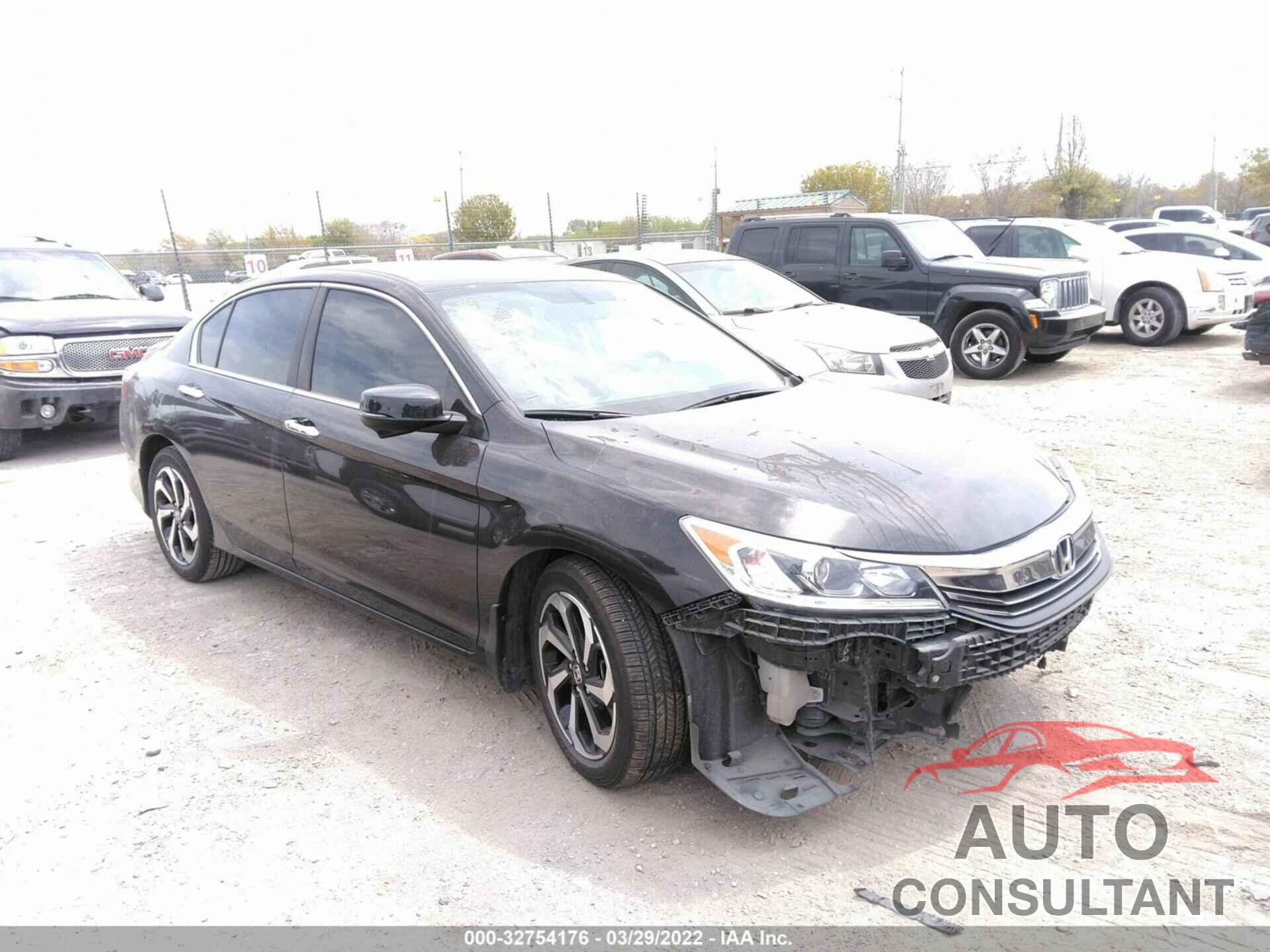 HONDA ACCORD SEDAN 2016 - 1HGCR2F84GA126721