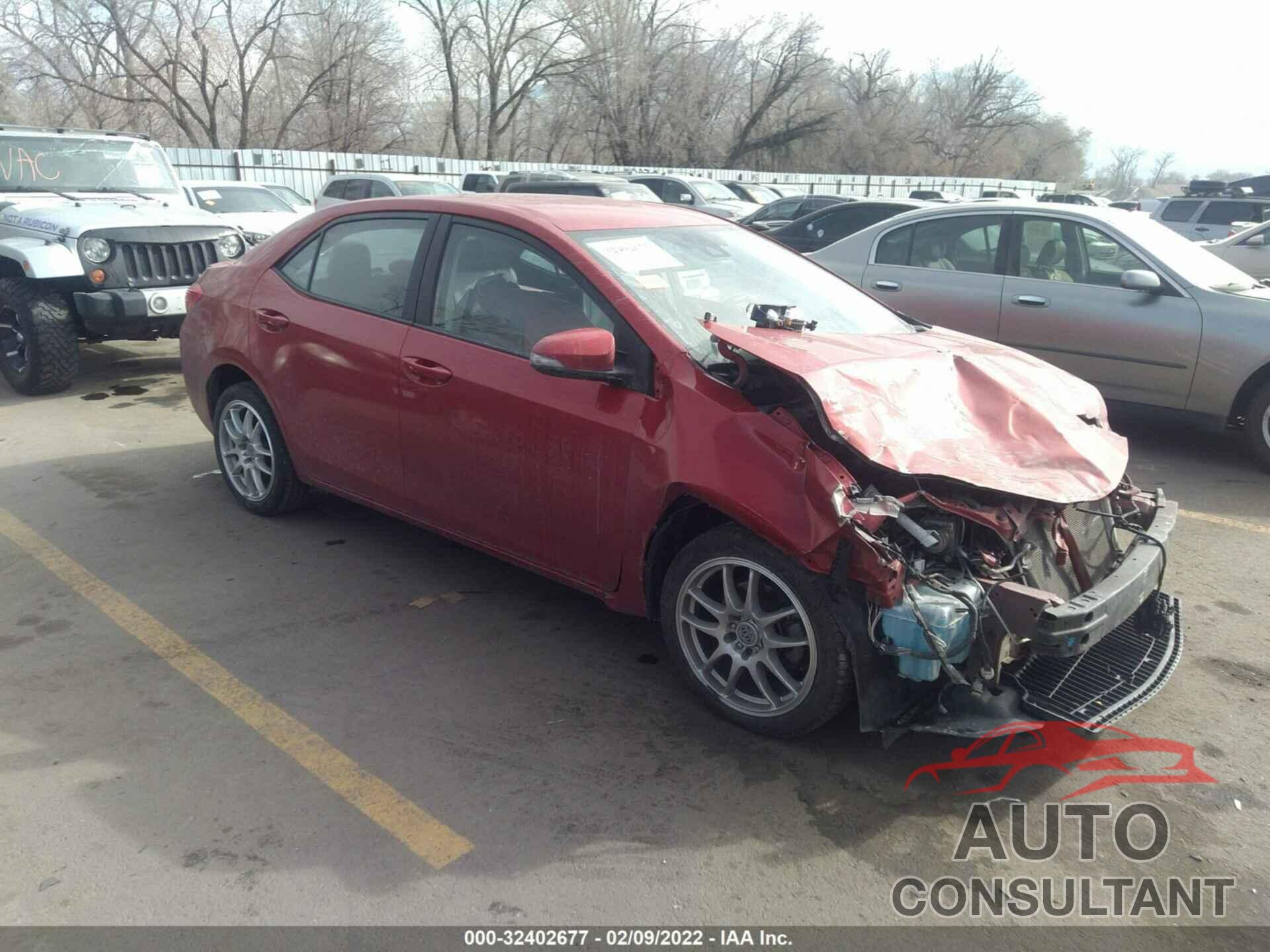 TOYOTA COROLLA 2017 - 5YFBURHE8HP724635