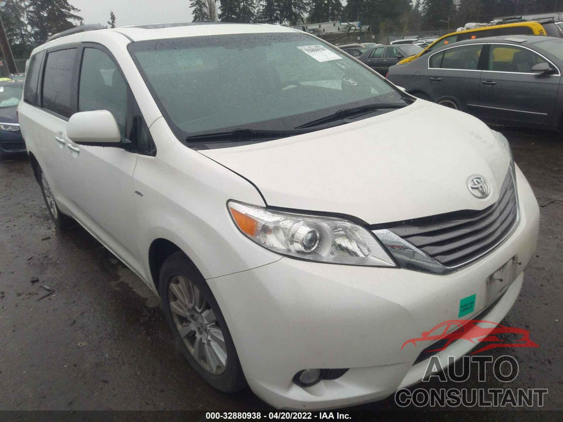 TOYOTA SIENNA 2017 - 5TDDZ3DC6HS152886