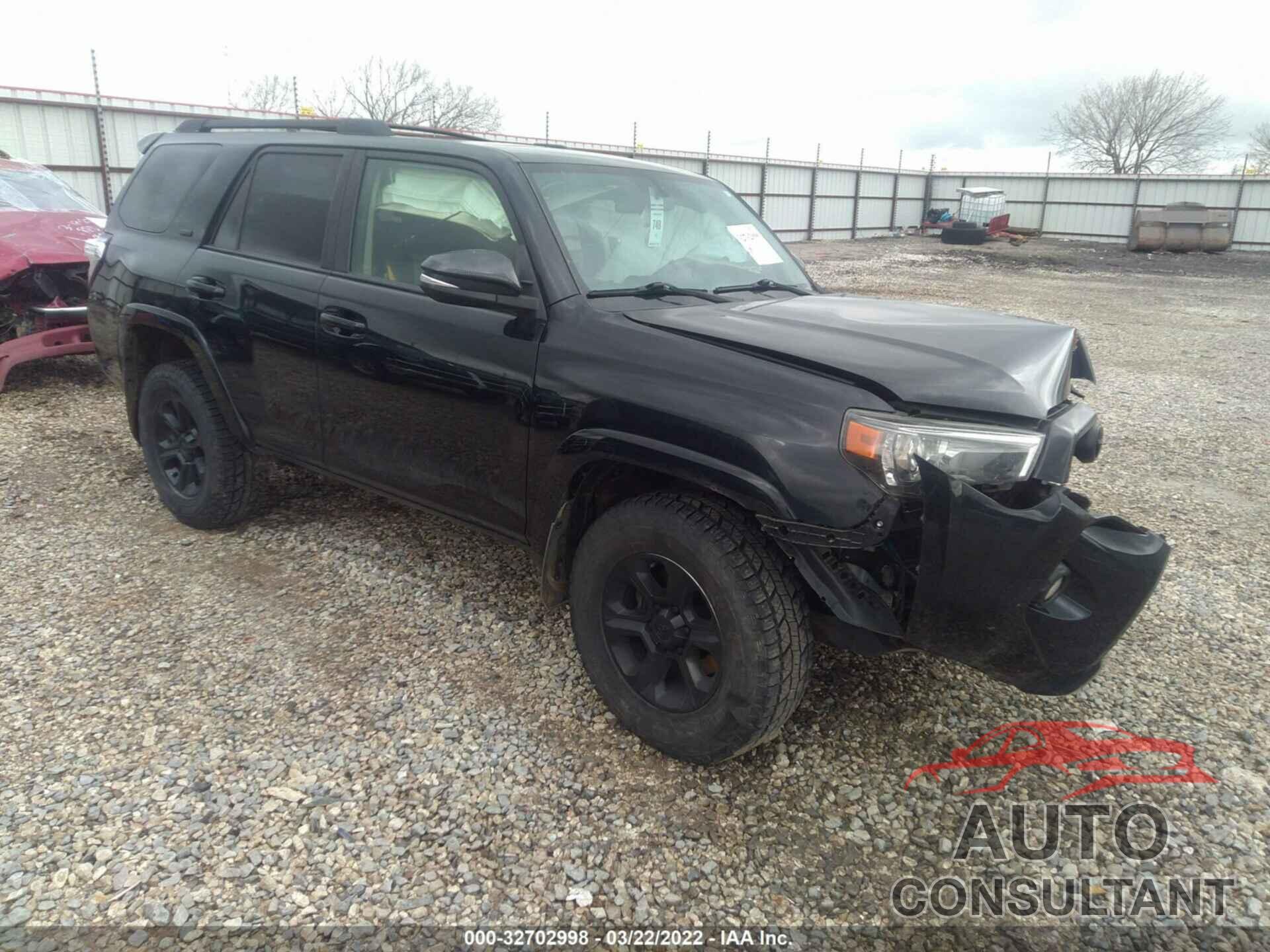 TOYOTA 4RUNNER 2016 - JTEBU5JR5G5363054