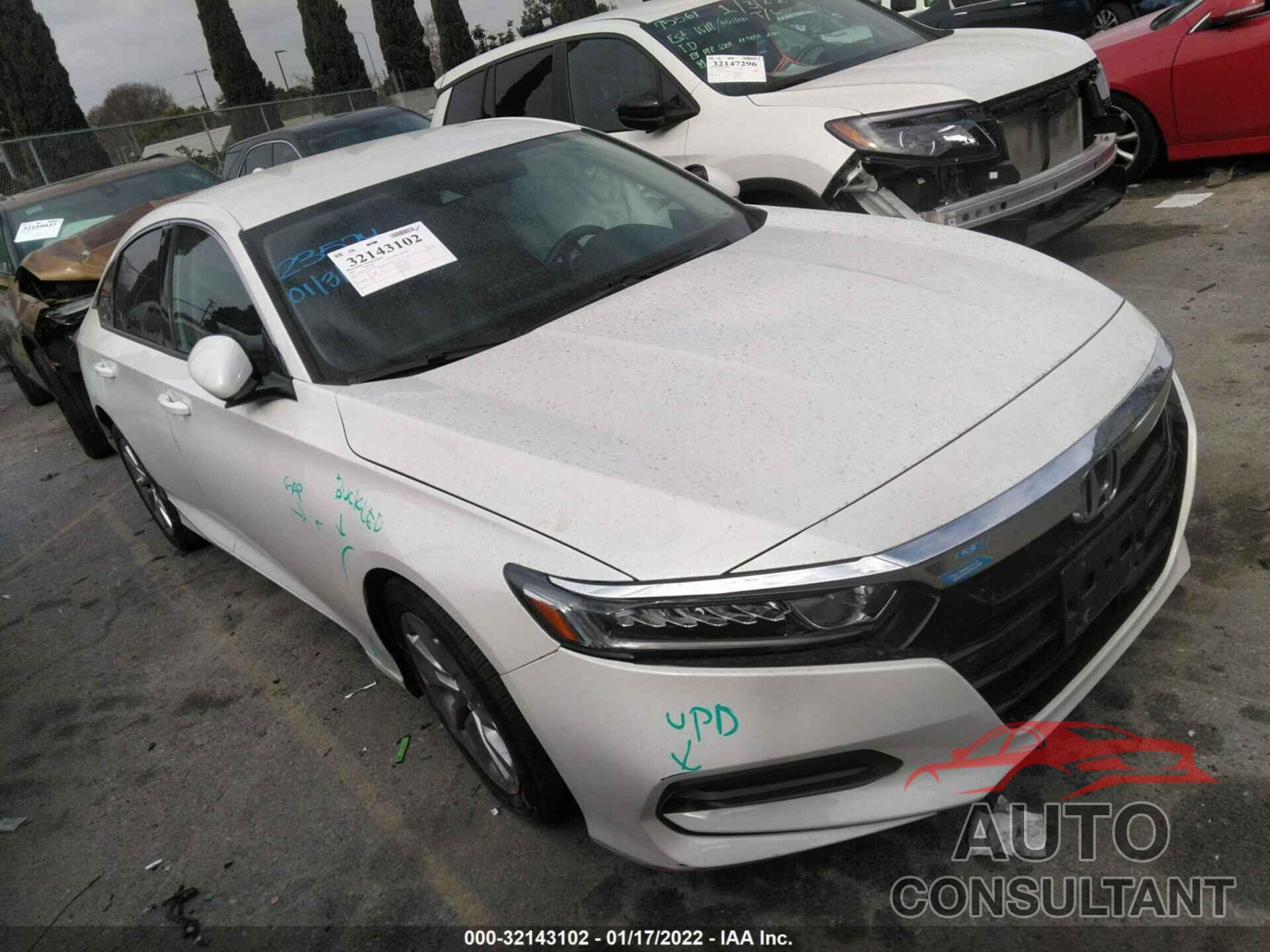 HONDA ACCORD SEDAN 2019 - 1HGCV1F13KA167536
