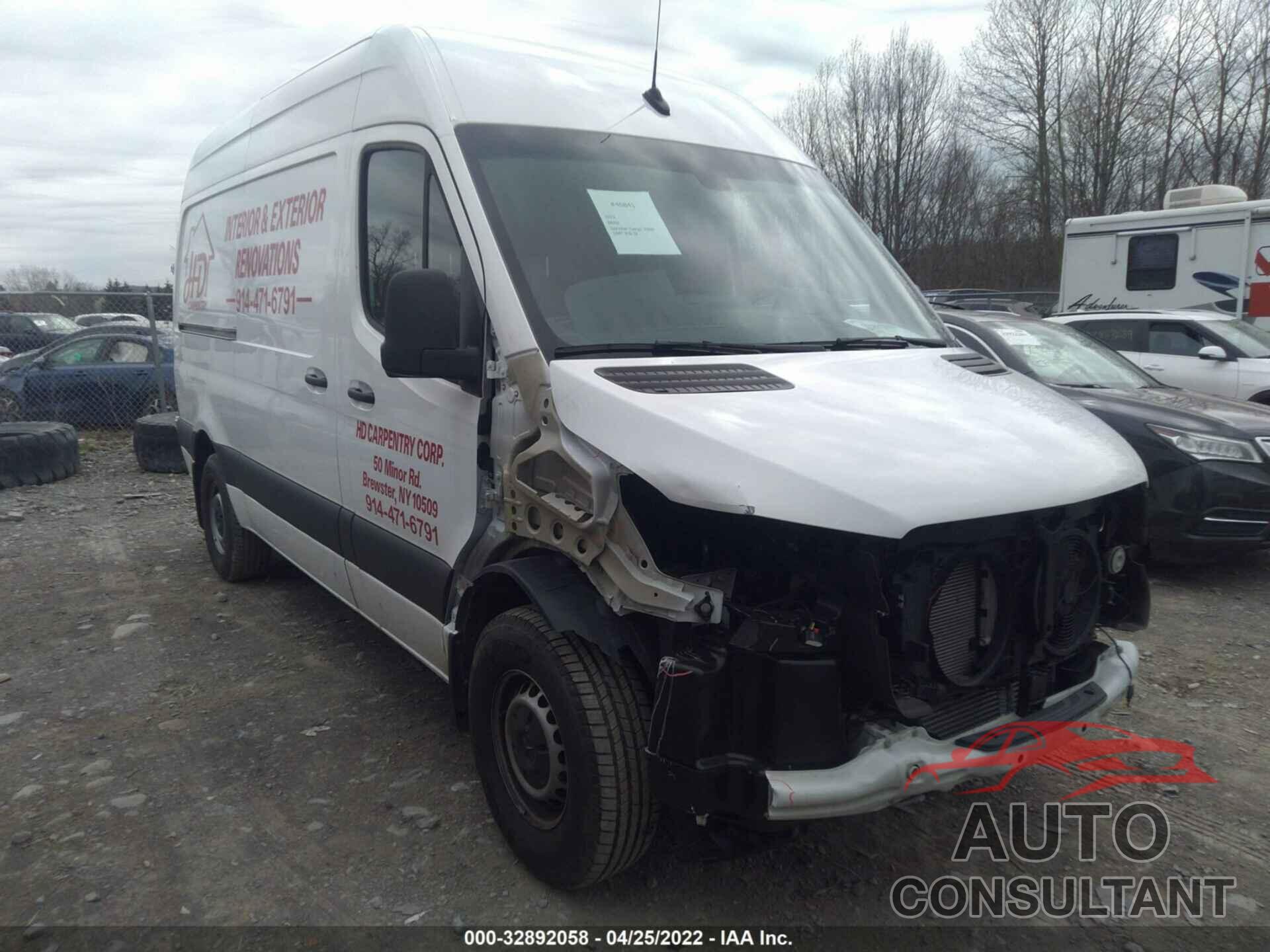 MERCEDES-BENZ SPRINTER CARGO VAN 2021 - W1Y4DBHY5MT048749