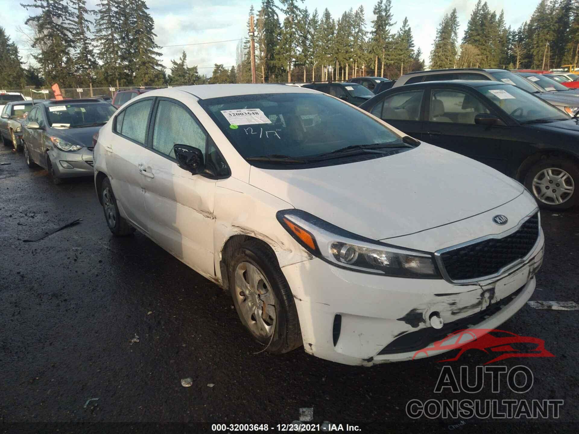 KIA FORTE 2018 - 3KPFK4A78JE280542