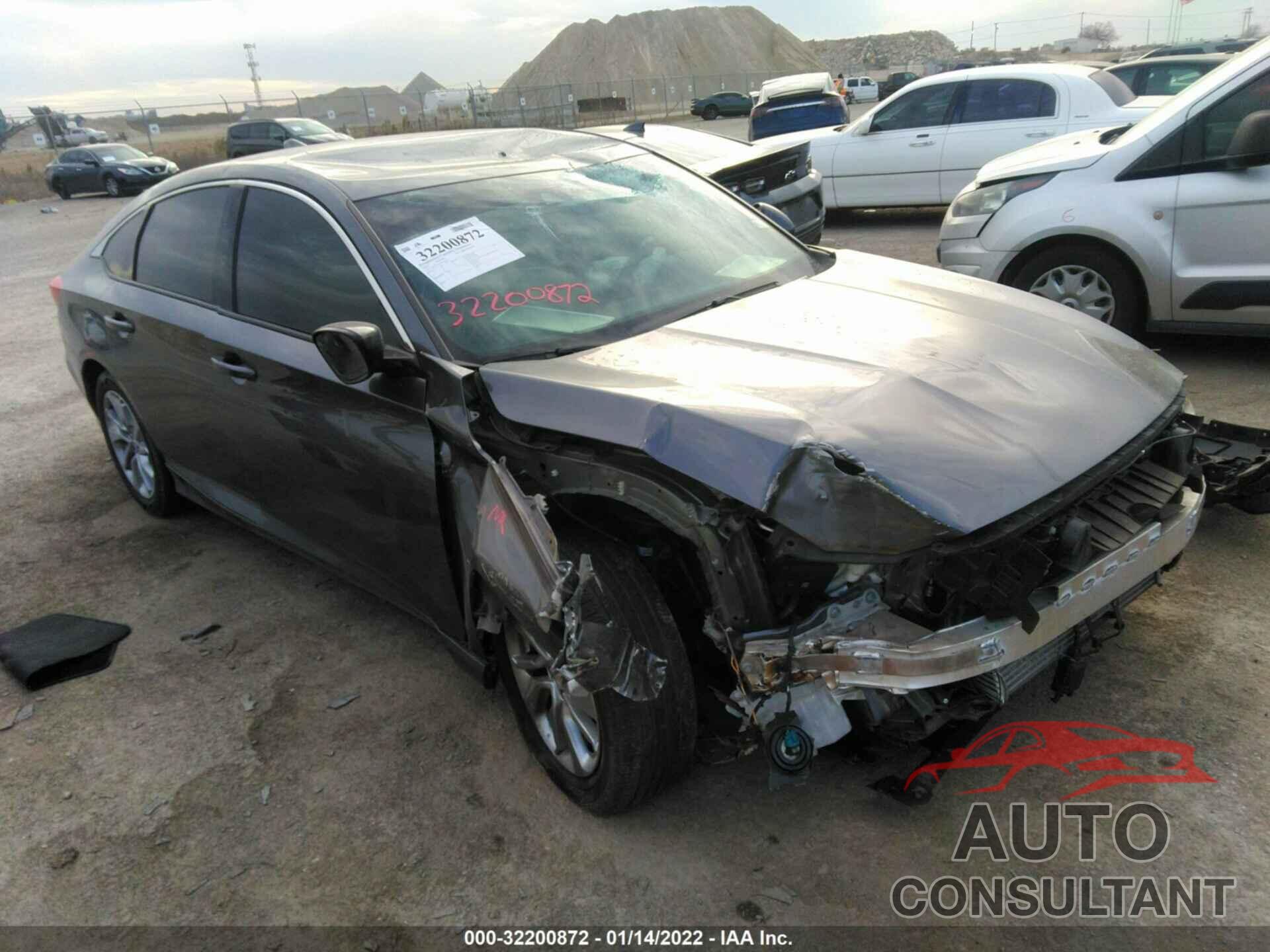 HONDA ACCORD SEDAN 2019 - 1HGCV1F10KA052036