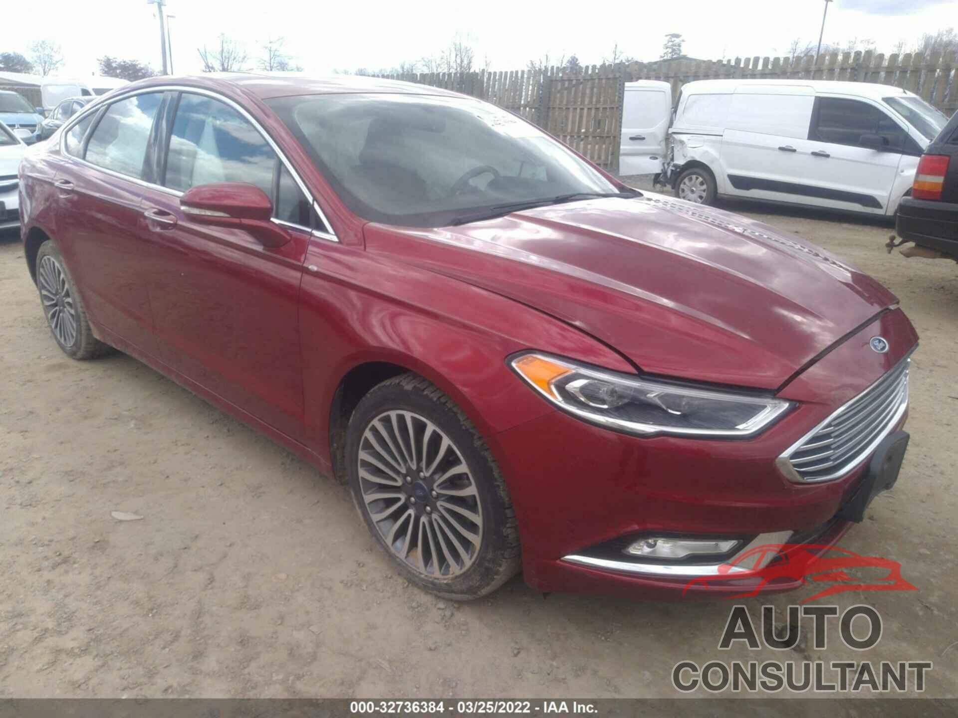 FORD FUSION 2017 - 3FA6P0T95HR322702