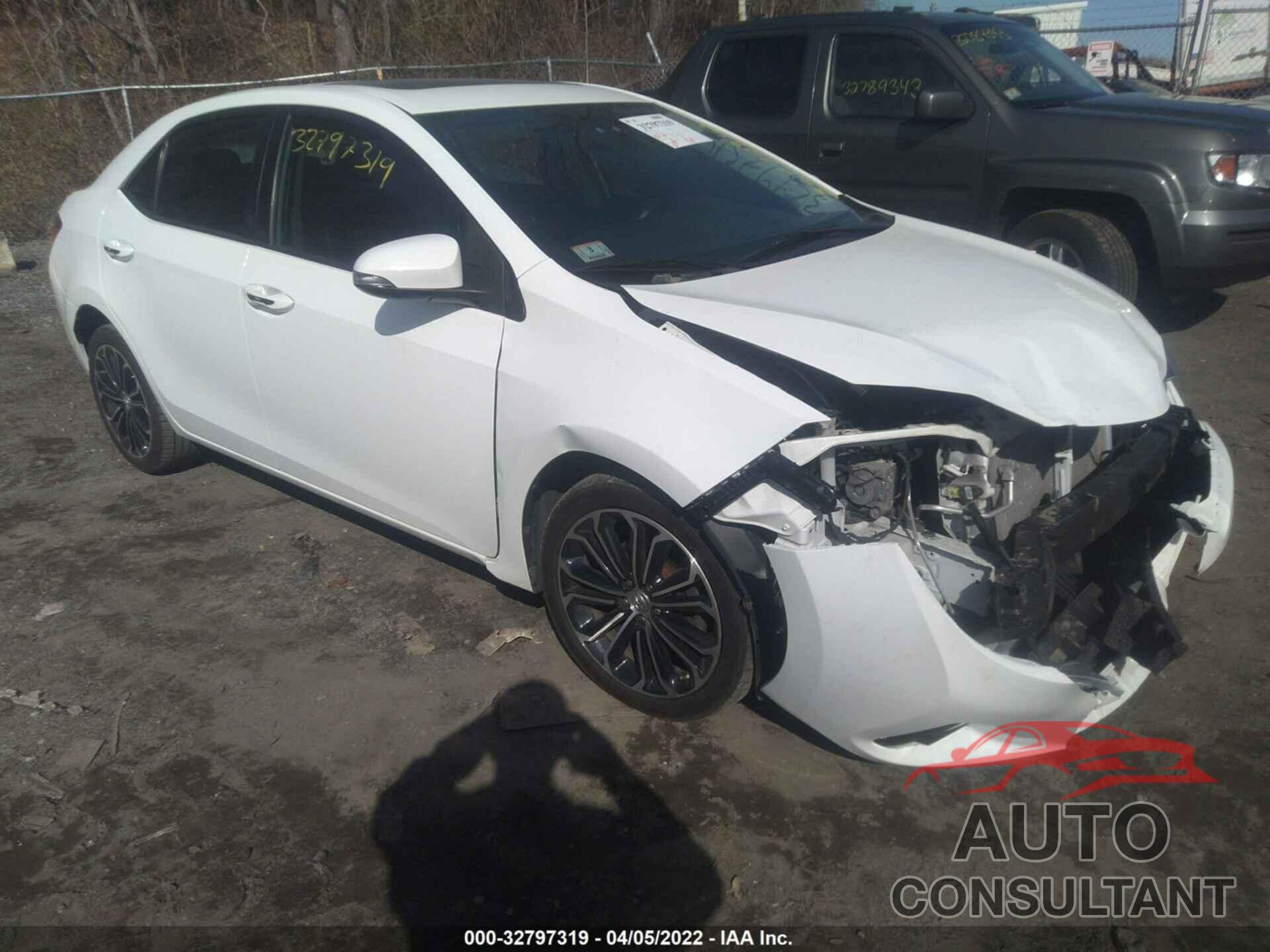 TOYOTA COROLLA 2016 - 2T1BURHE5GC540686