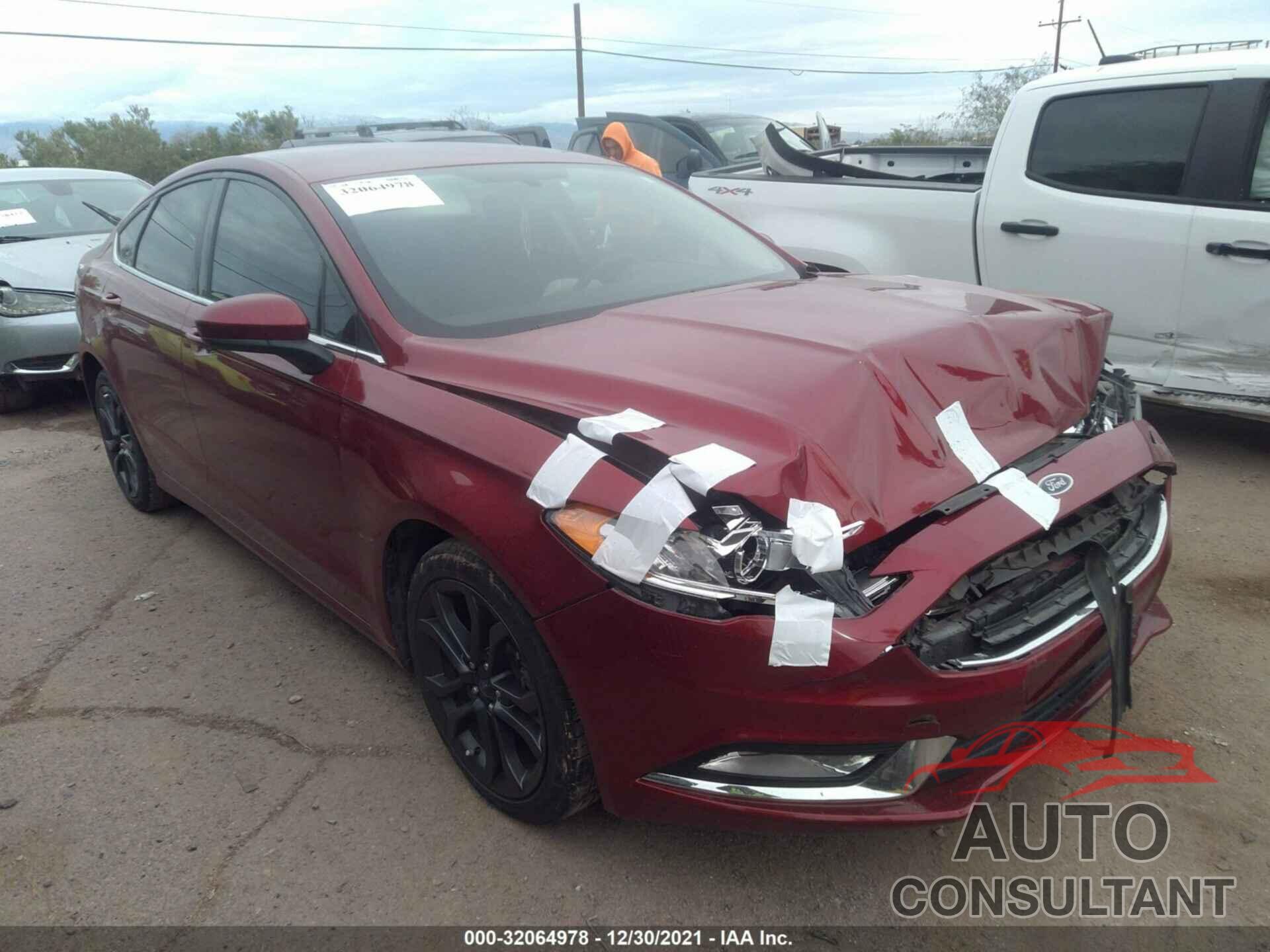 FORD FUSION 2018 - 3FA6P0G7XJR167806