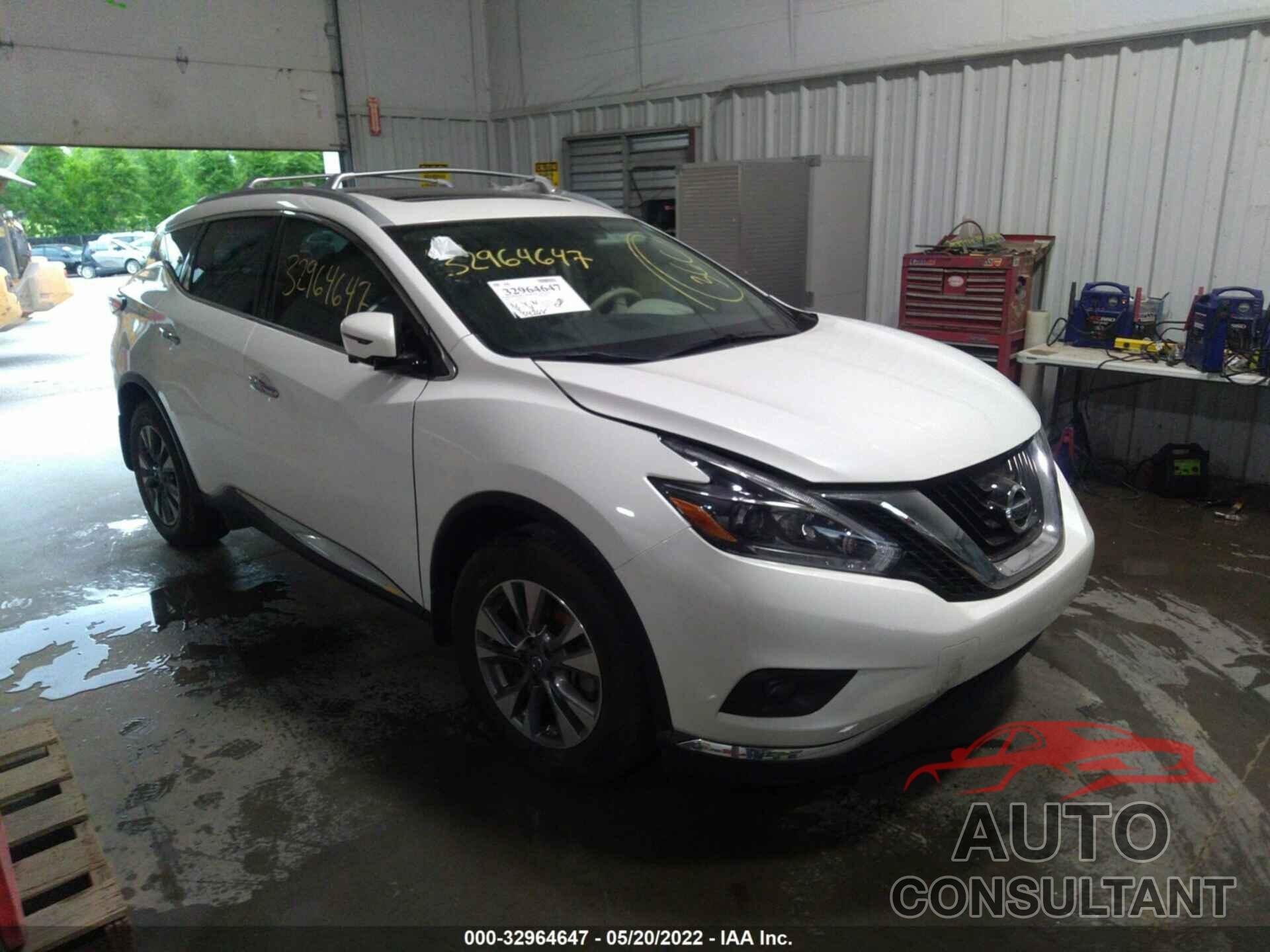 NISSAN MURANO 2018 - 5N1AZ2MH3JN152716