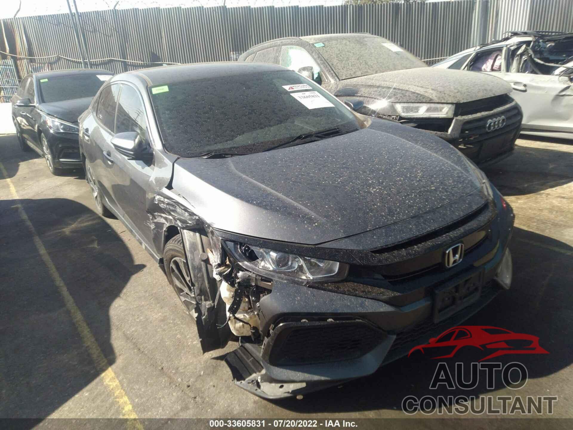 HONDA CIVIC HATCHBACK 2018 - SHHFK7H24JU402172