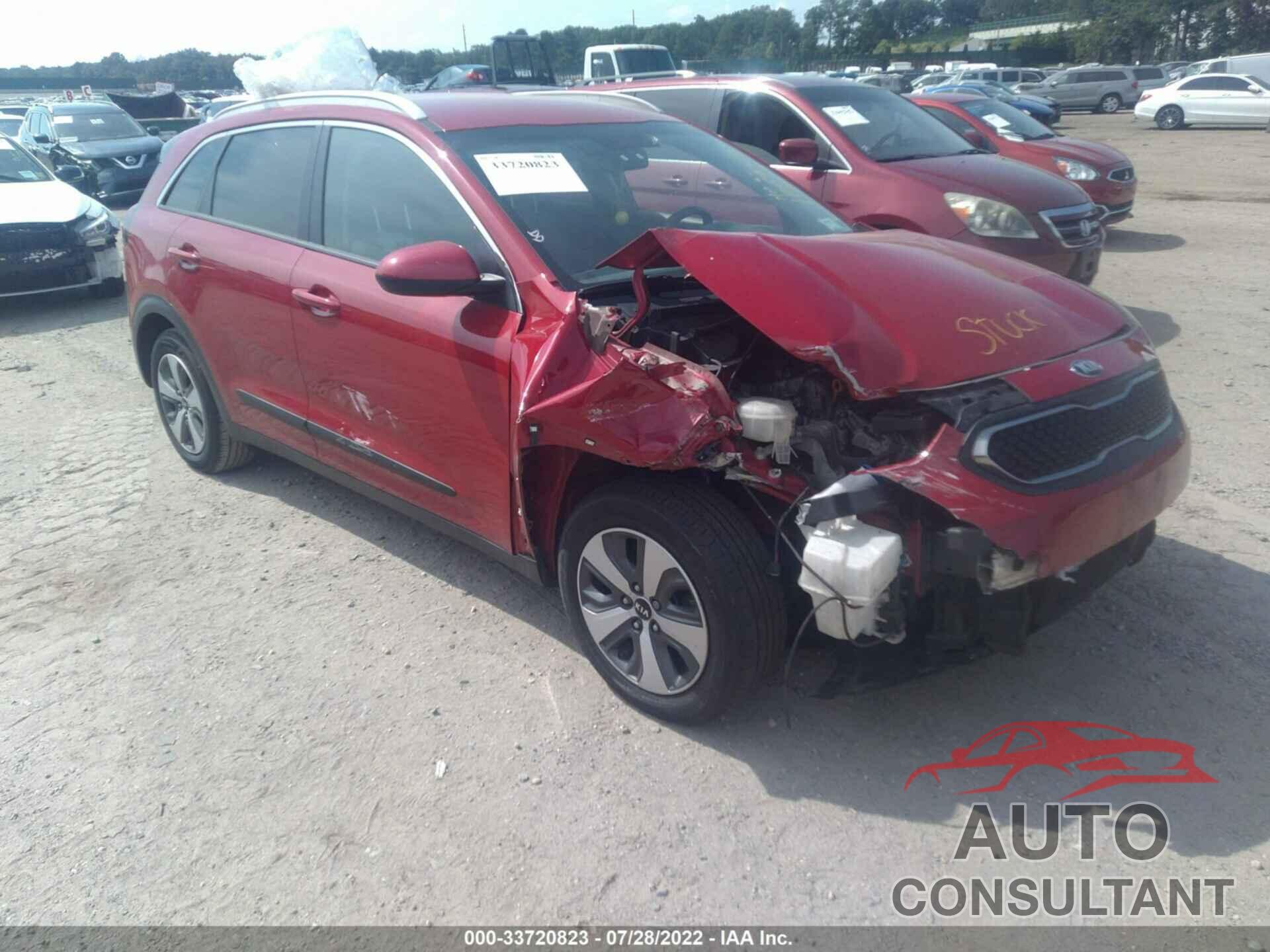 KIA NIRO 2018 - KNDCB3LC9J5110080