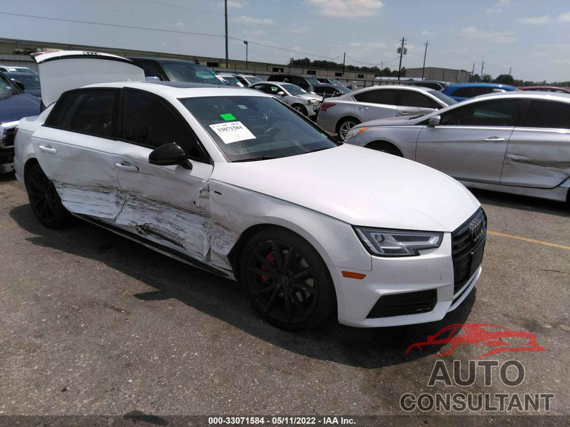 AUDI A4 2018 - WAUENAF49JA059693