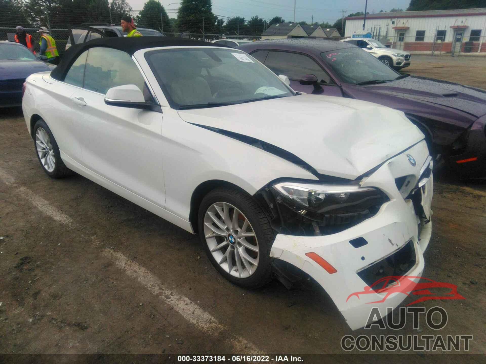 BMW 2 SERIES 2016 - WBA1K9C5XGV710723