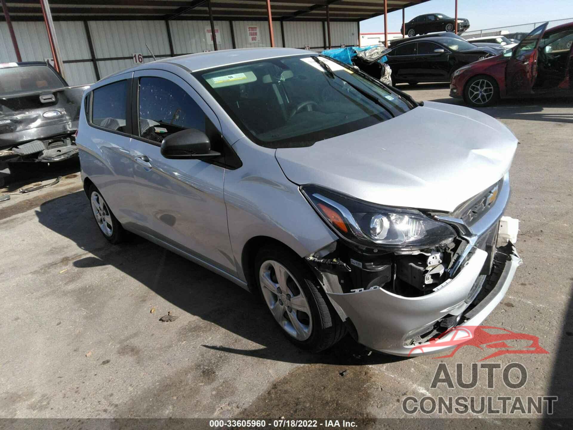 CHEVROLET SPARK 2020 - KL8CB6SA9LC422215