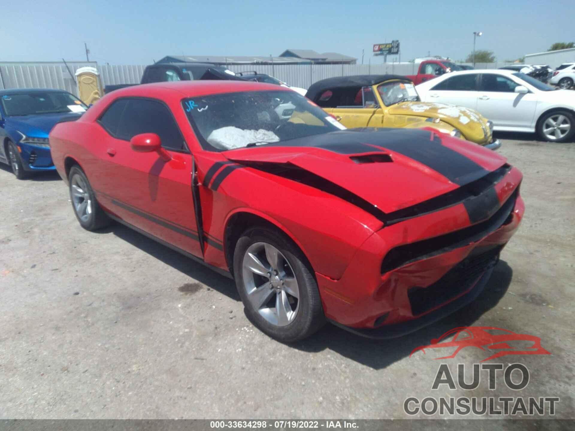 DODGE CHALLENGER 2016 - 2C3CDZAG9GH131696