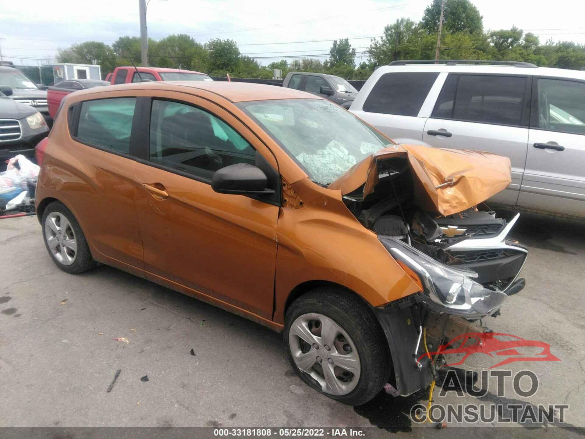 CHEVROLET SPARK 2019 - KL8CB6SA4KC728768