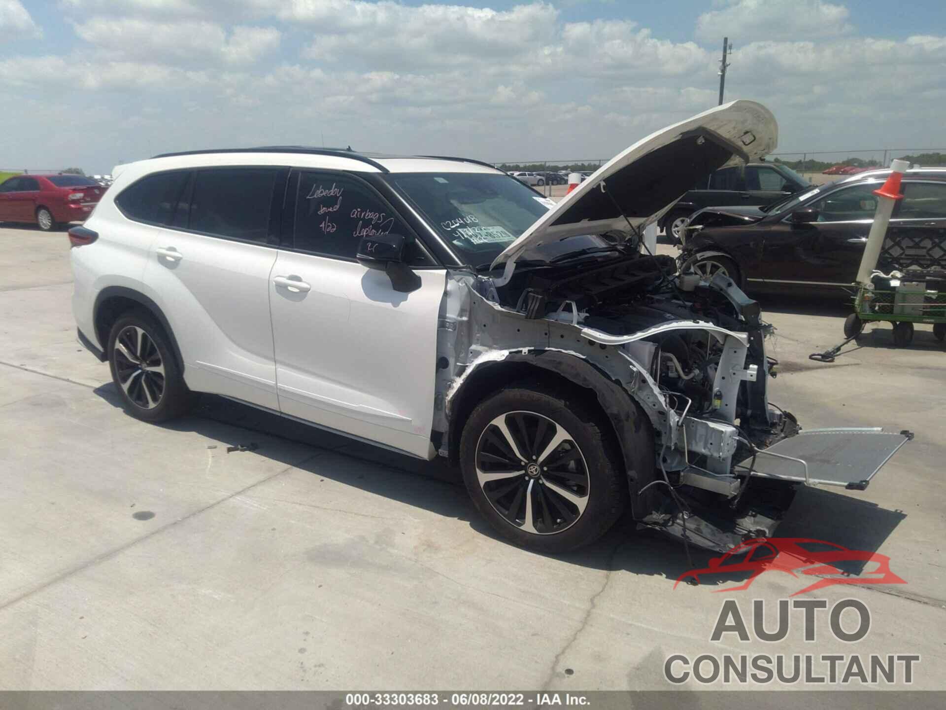 TOYOTA HIGHLANDER 2021 - 5TDLZRAH4MS063861