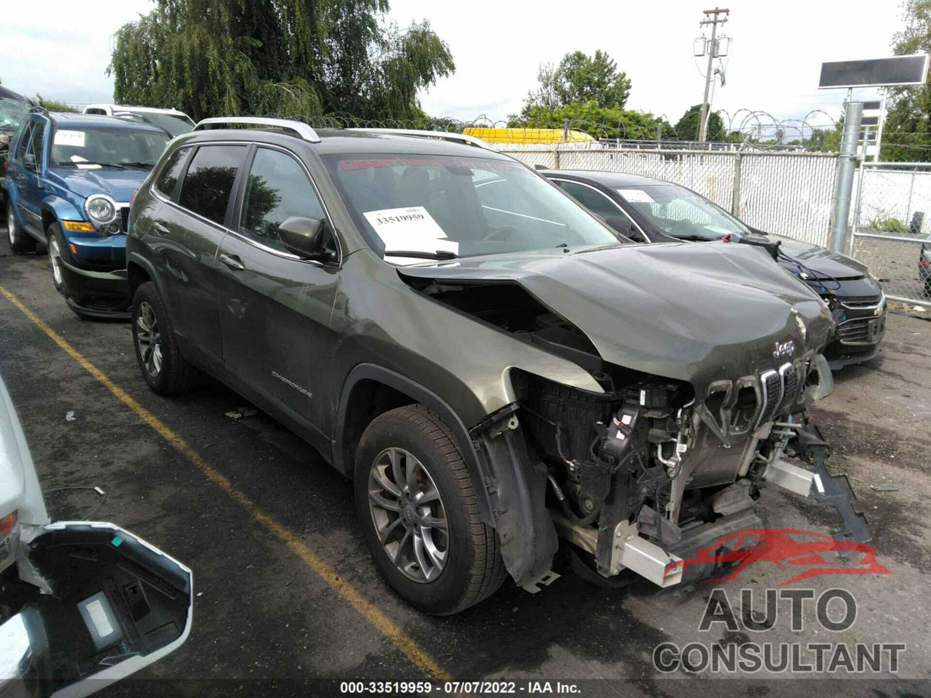 JEEP CHEROKEE 2019 - 1C4PJMLB5KD287797