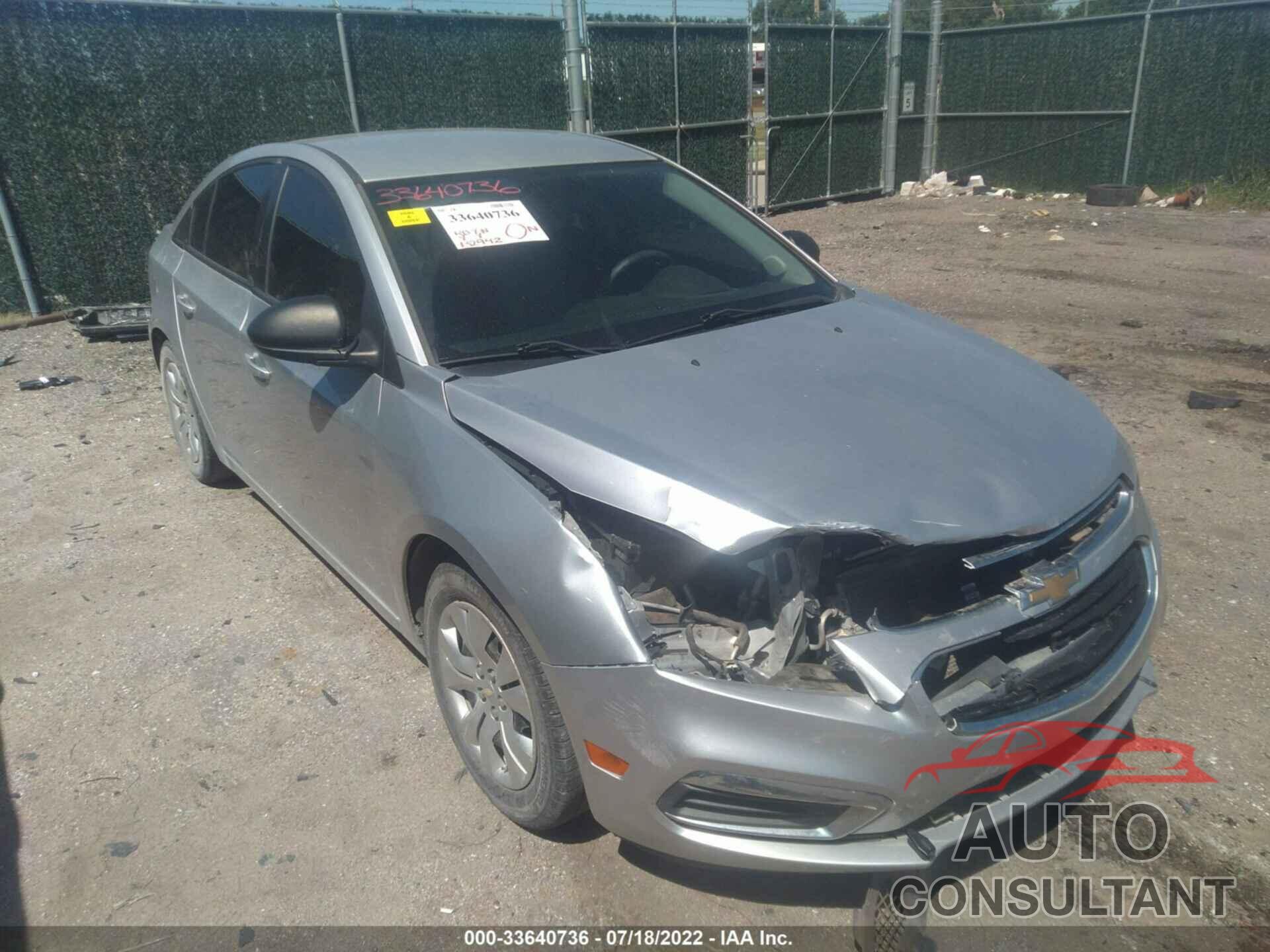 CHEVROLET CRUZE LIMITED 2016 - 1G1PC5SH5G7218810