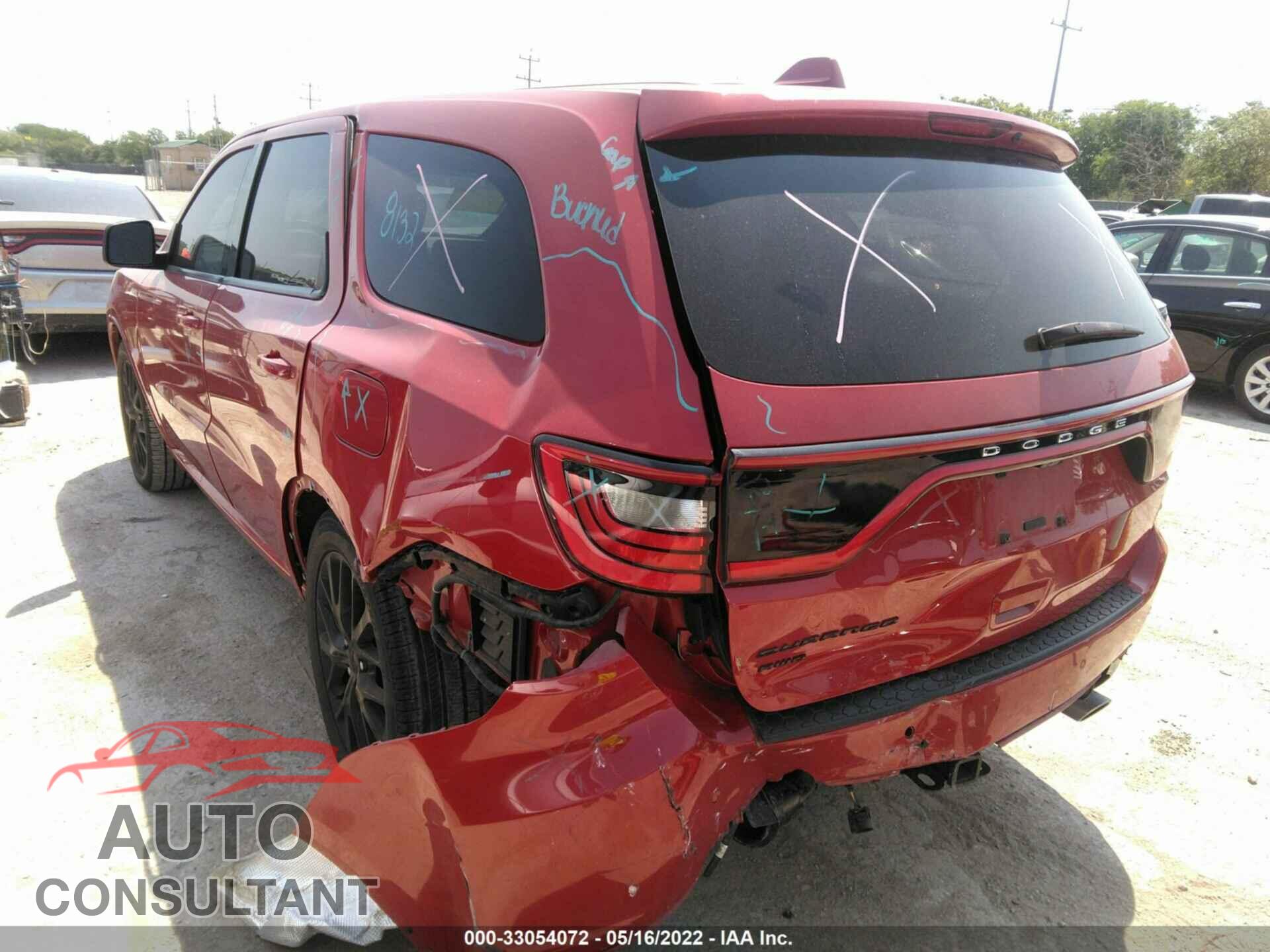 DODGE DURANGO 2016 - 1C4RDJAG7GC387569