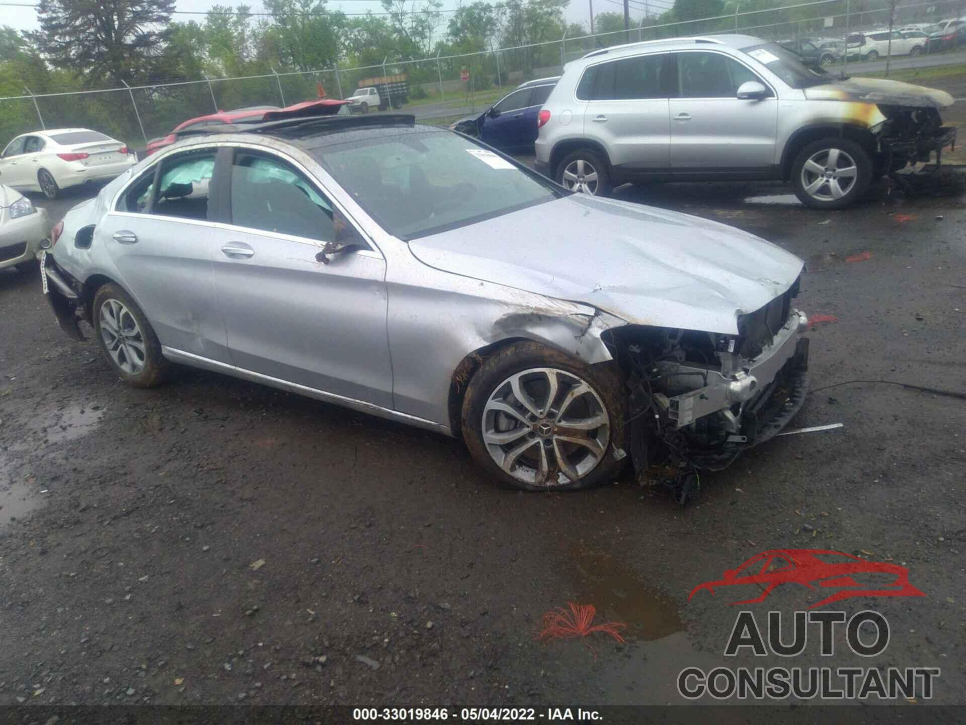 MERCEDES-BENZ C-CLASS 2018 - WDDWF4KB2JR345628