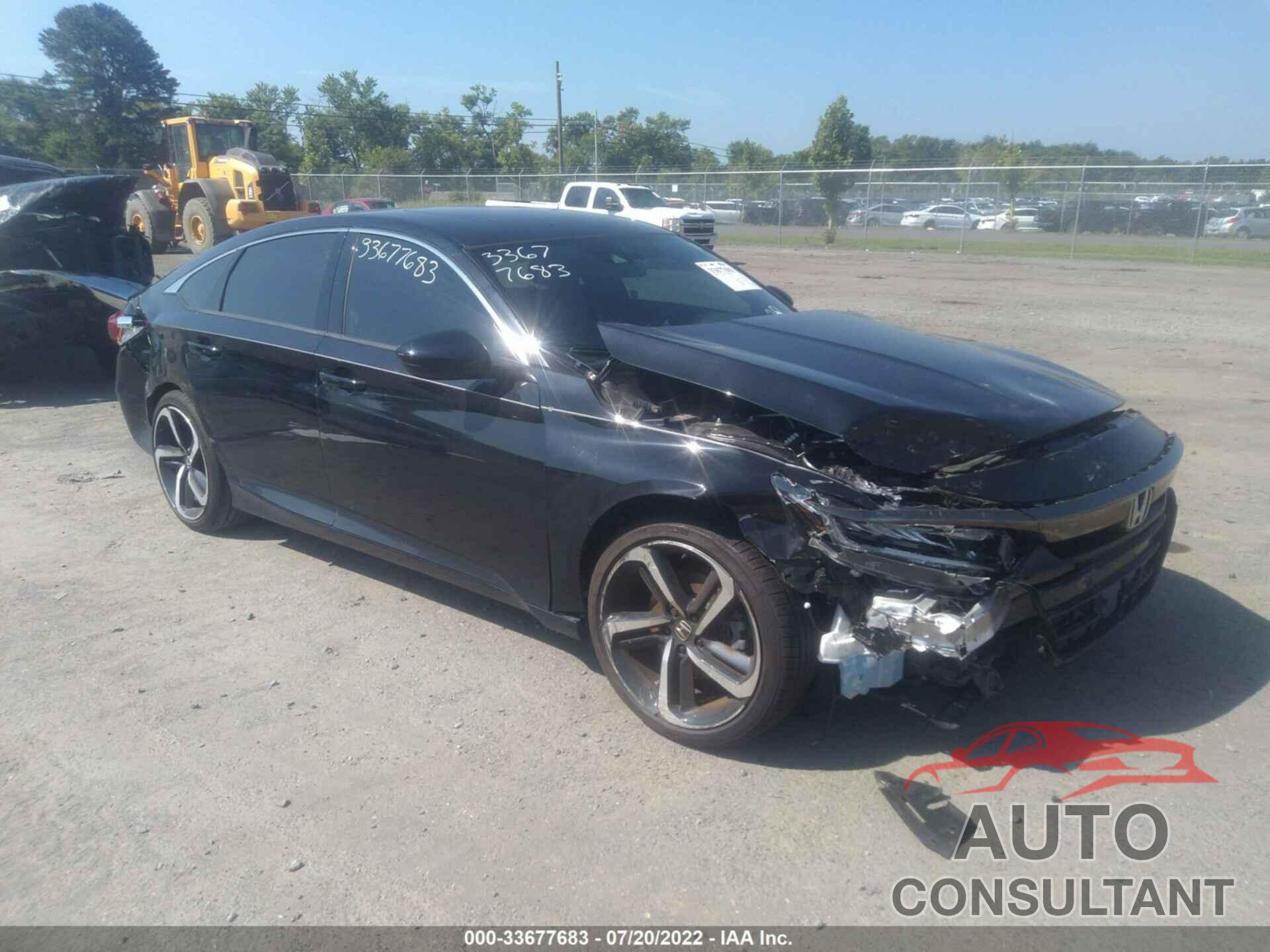 HONDA ACCORD SEDAN 2018 - 1HGCV2F39JA029442