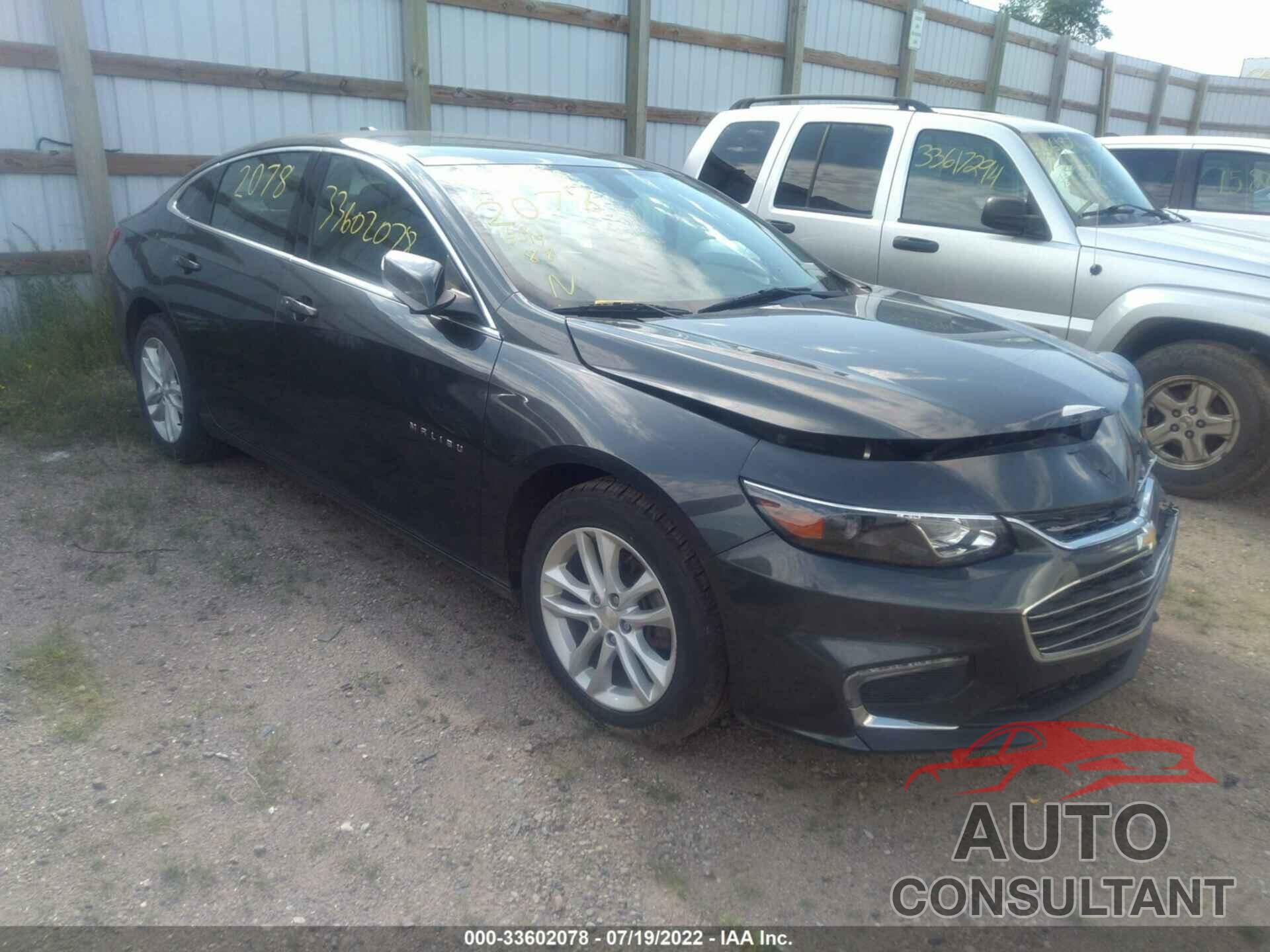 CHEVROLET MALIBU 2017 - 1G1ZE5ST2HF132725