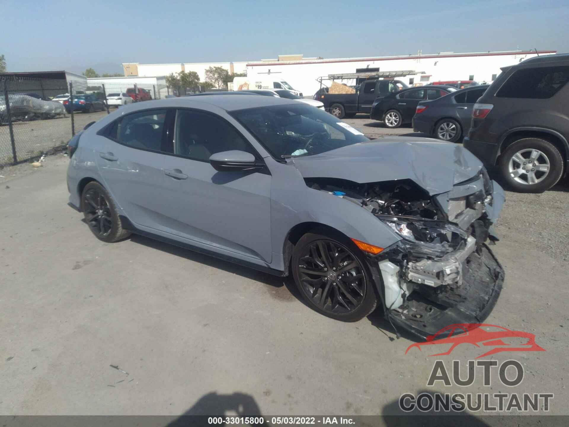 HONDA CIVIC HATCHBACK 2021 - SHHFK7H43MU405604