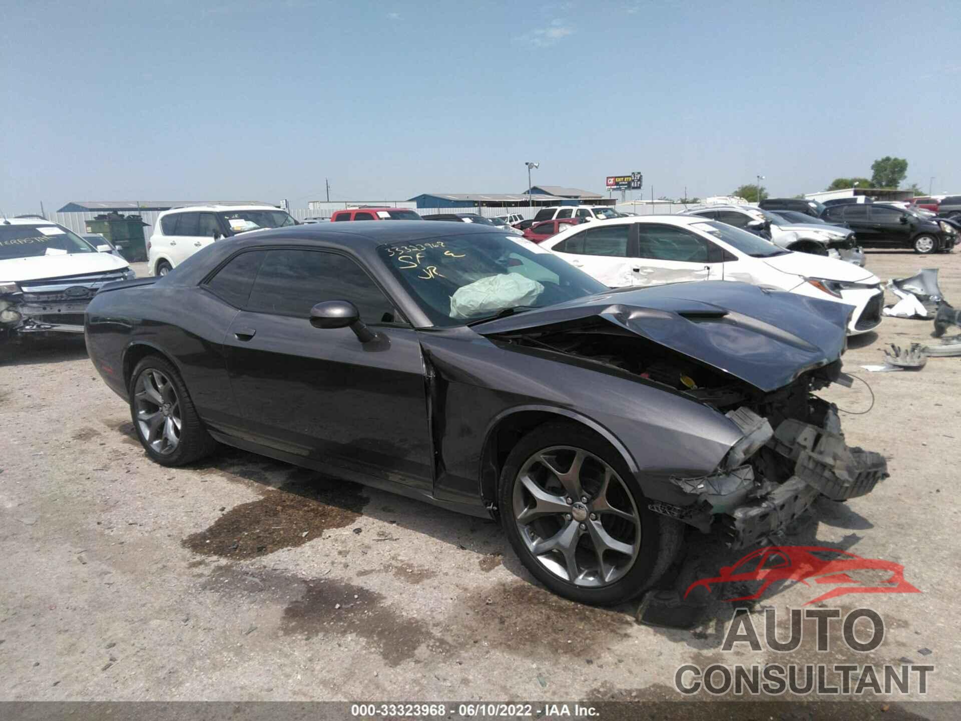 DODGE CHALLENGER 2016 - 2C3CDZAG0GH336436