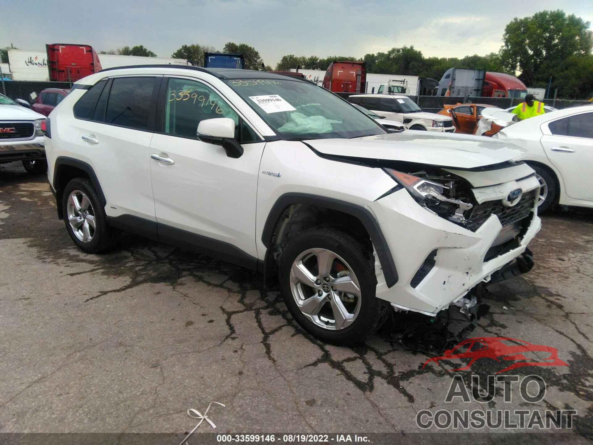 TOYOTA RAV4 2021 - 4T3D6RFV9MU047102