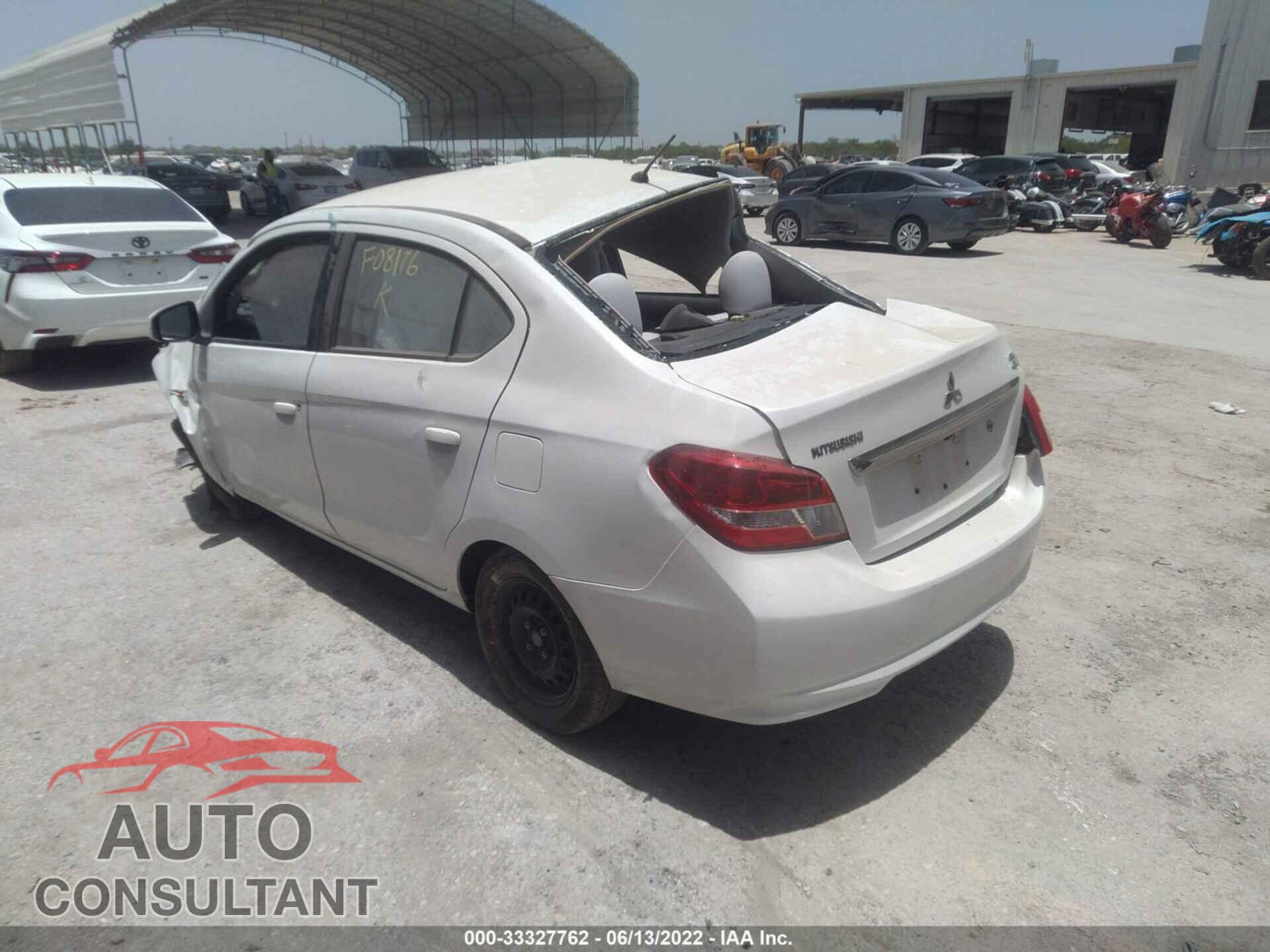 MITSUBISHI MIRAGE G4 2017 - ML32F3FJ6HHF08176
