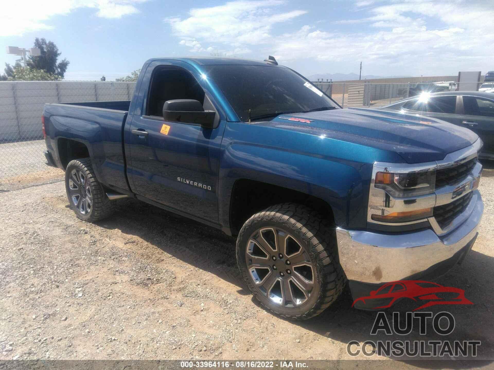 CHEVROLET SILVERADO 1500 2018 - 1GCNCNEC0JZ100920