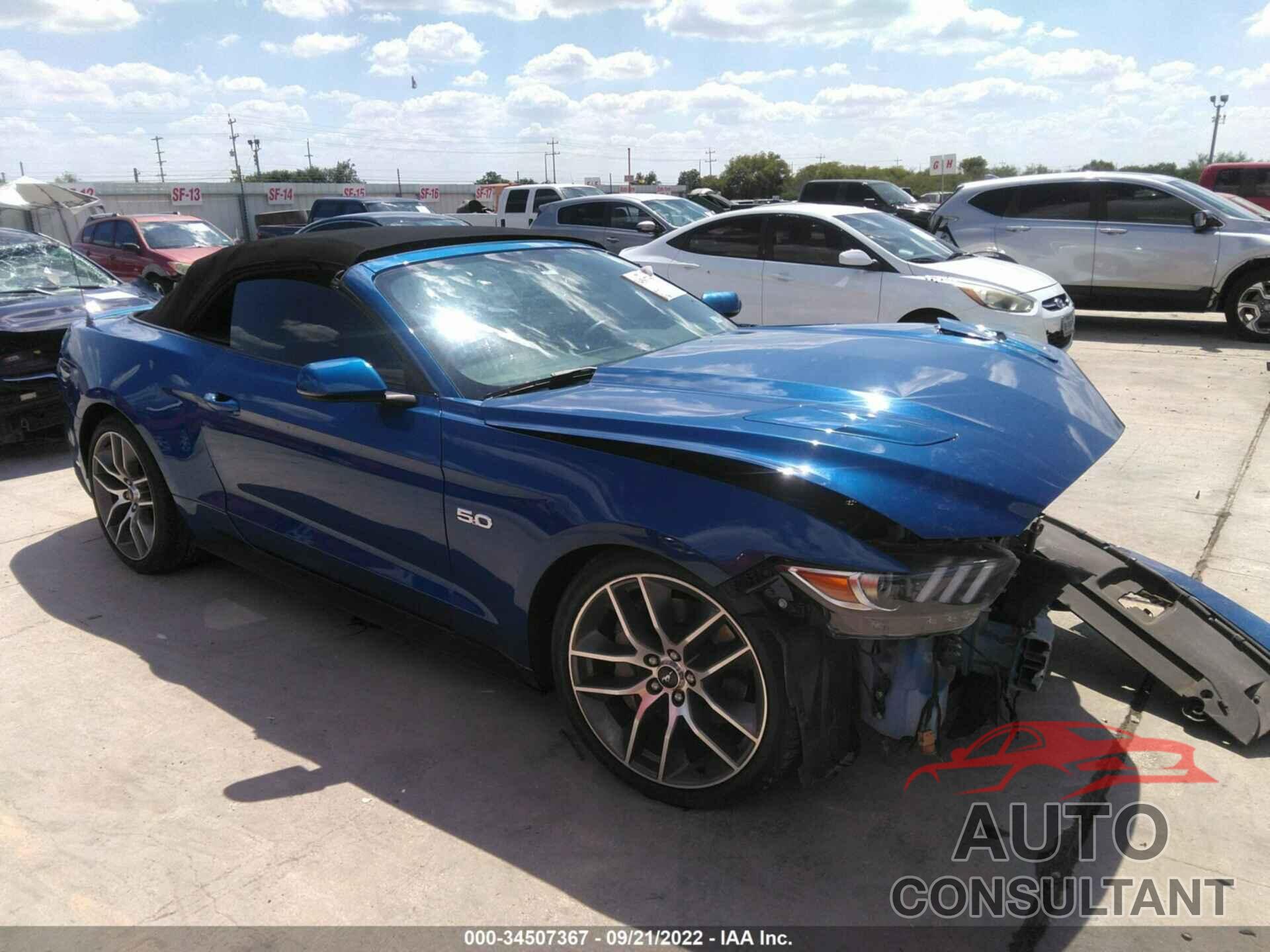 FORD MUSTANG 2017 - 1FATP8FF4H5237274