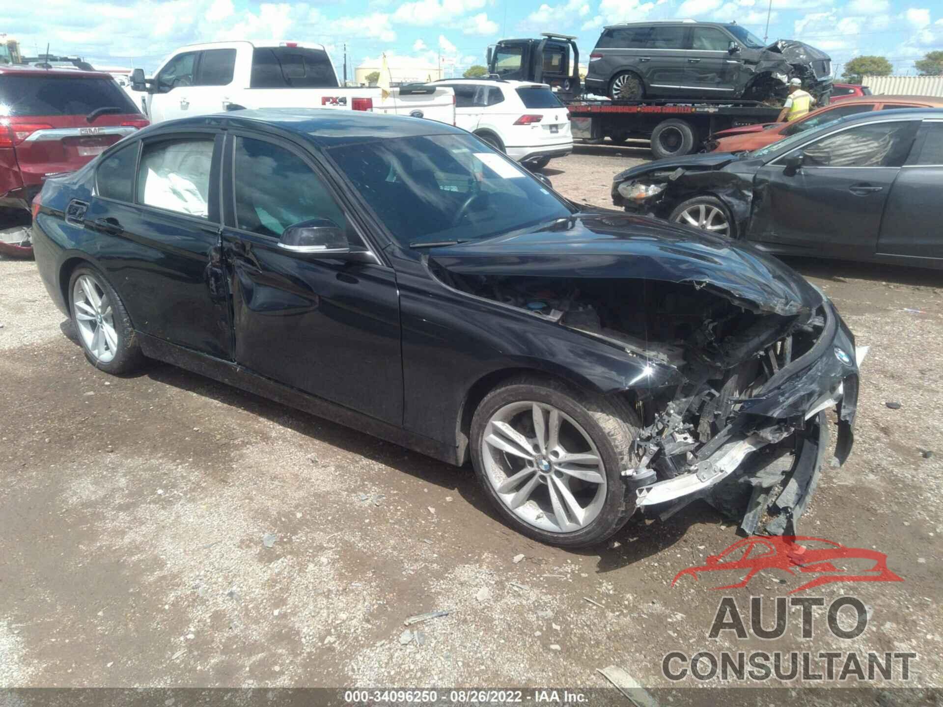 BMW 3 SERIES 2017 - WBA8E1G59HNU15101