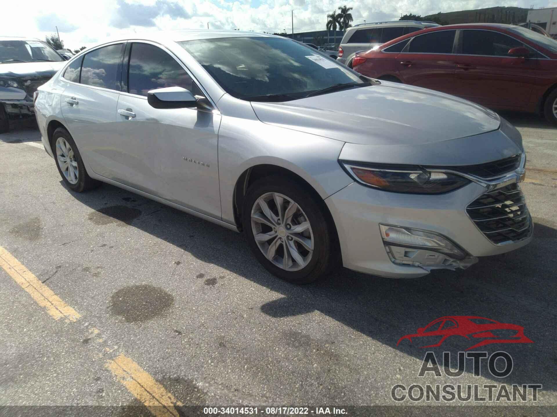 CHEVROLET MALIBU 2020 - 1G1ZD5ST5LF124615