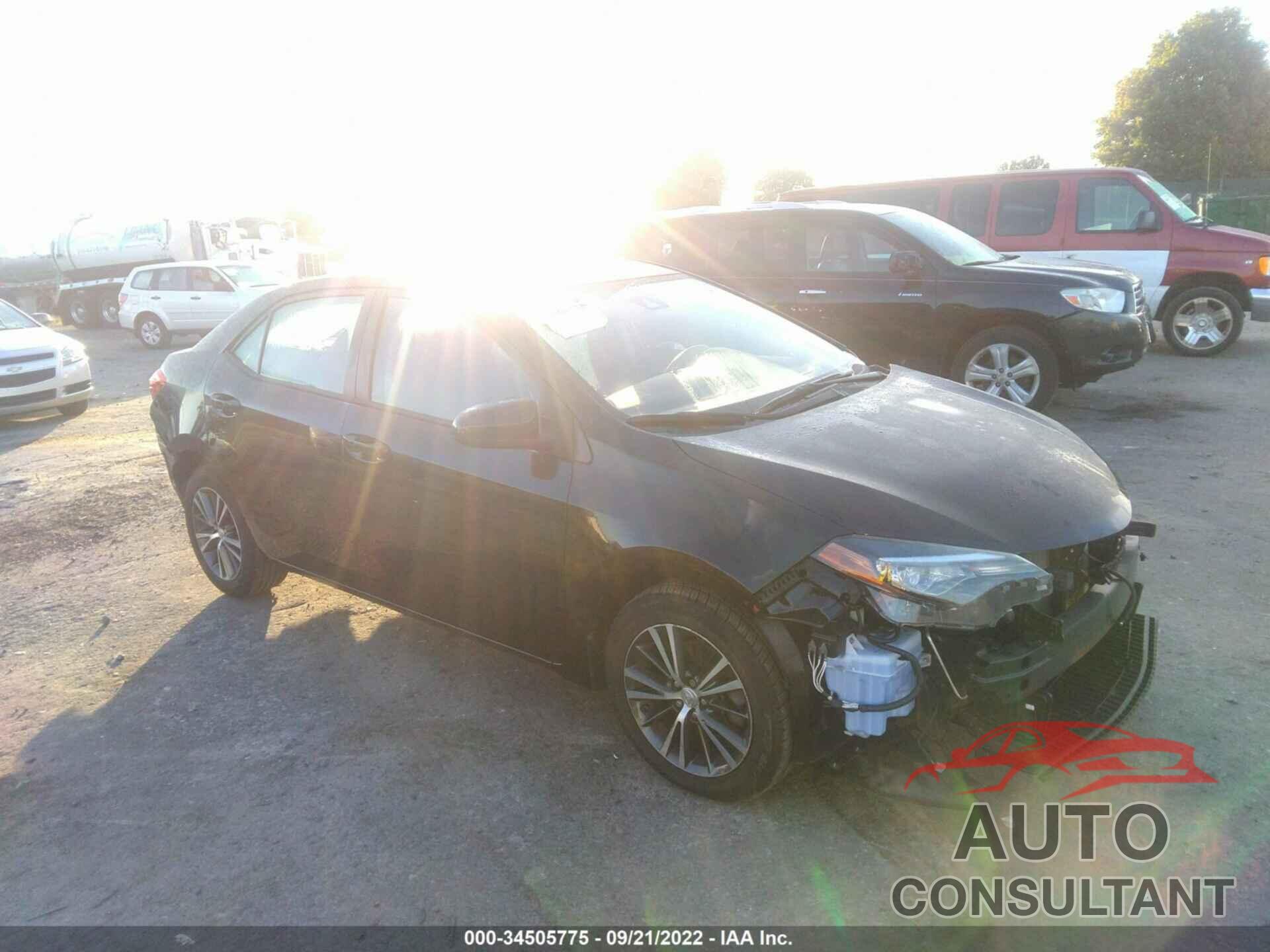 TOYOTA COROLLA 2017 - 2T1BURHE7HC796734
