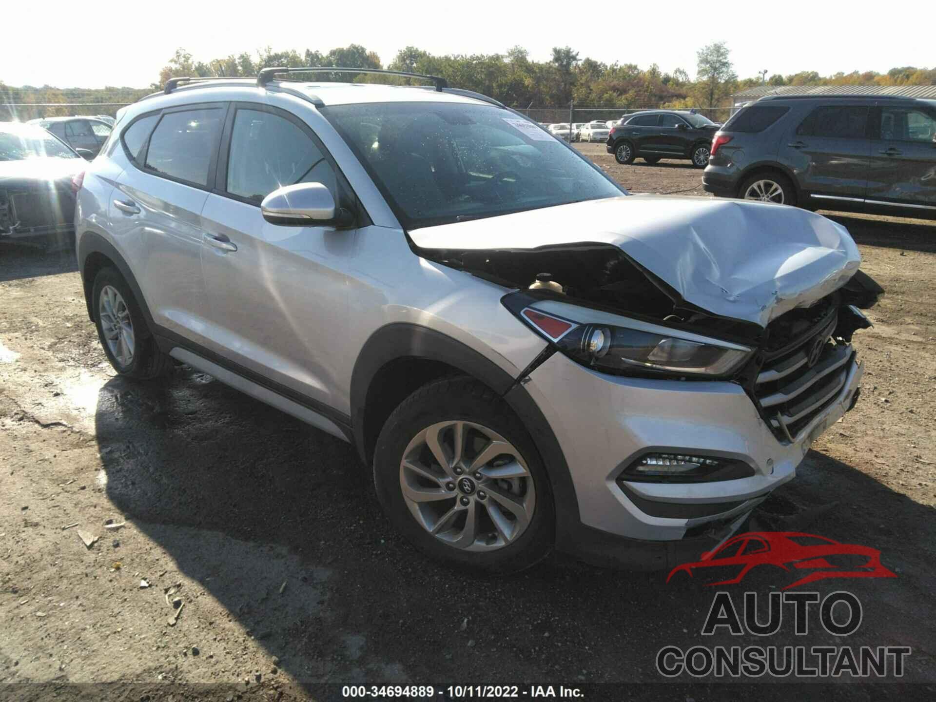 HYUNDAI TUCSON 2017 - KM8J3CA21HU508491