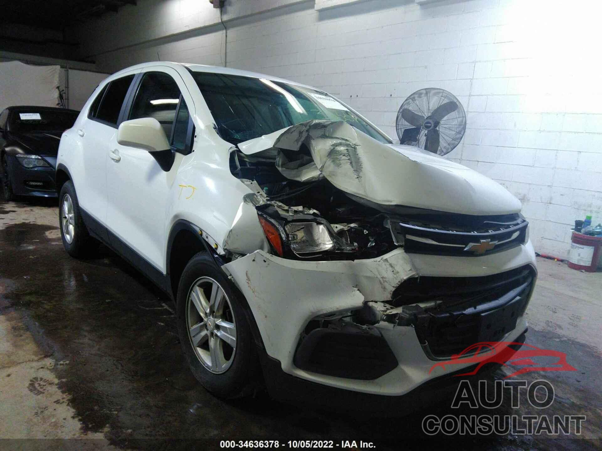 CHEVROLET TRAX 2020 - KL7CJKSB5LB017676