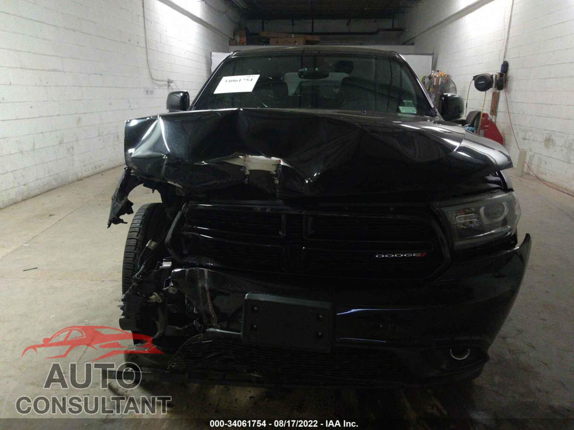 DODGE DURANGO 2017 - 1C4RDJDGXHC816975