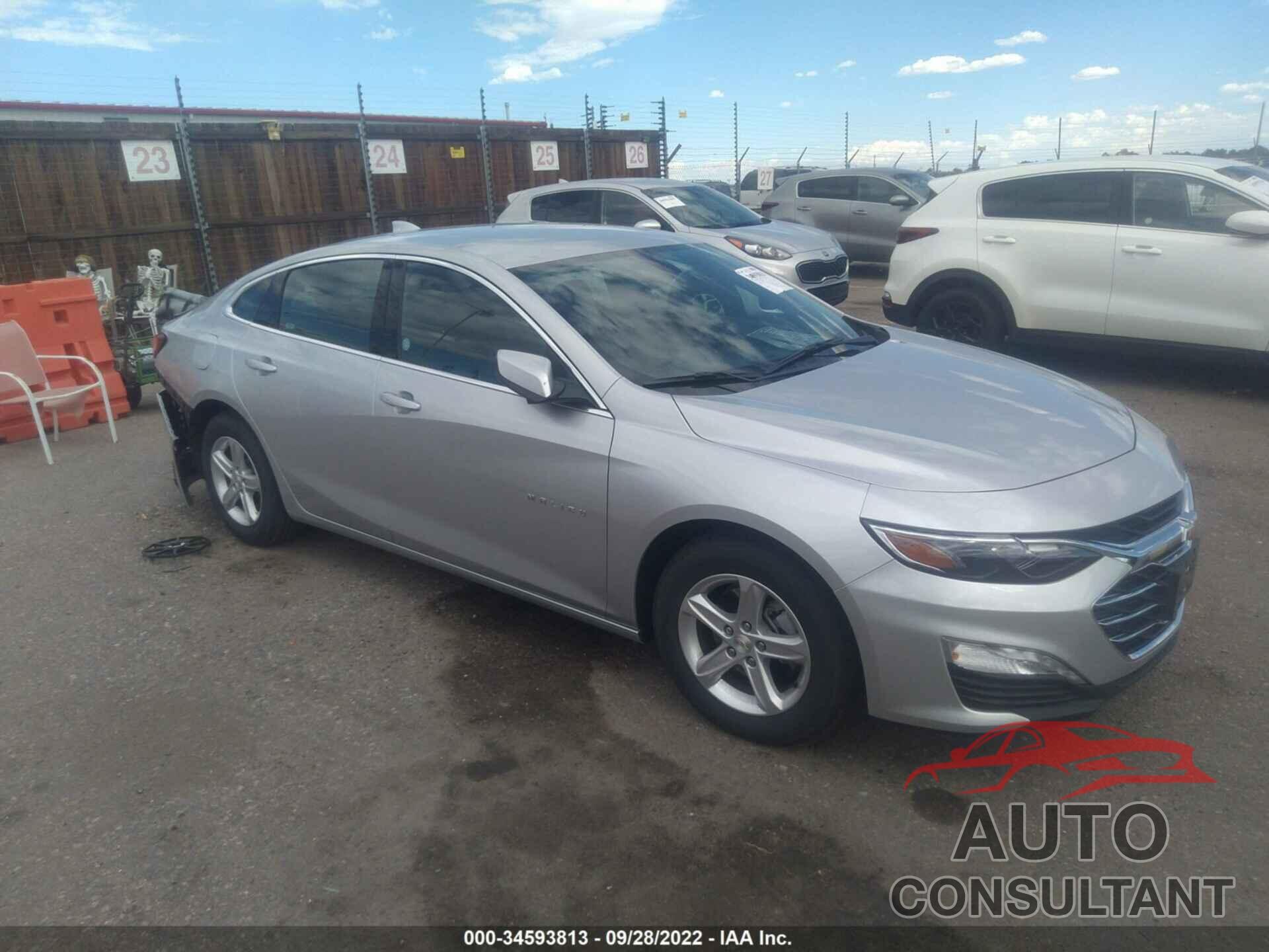 CHEVROLET MALIBU 2022 - 1G1ZD5ST8NF172323