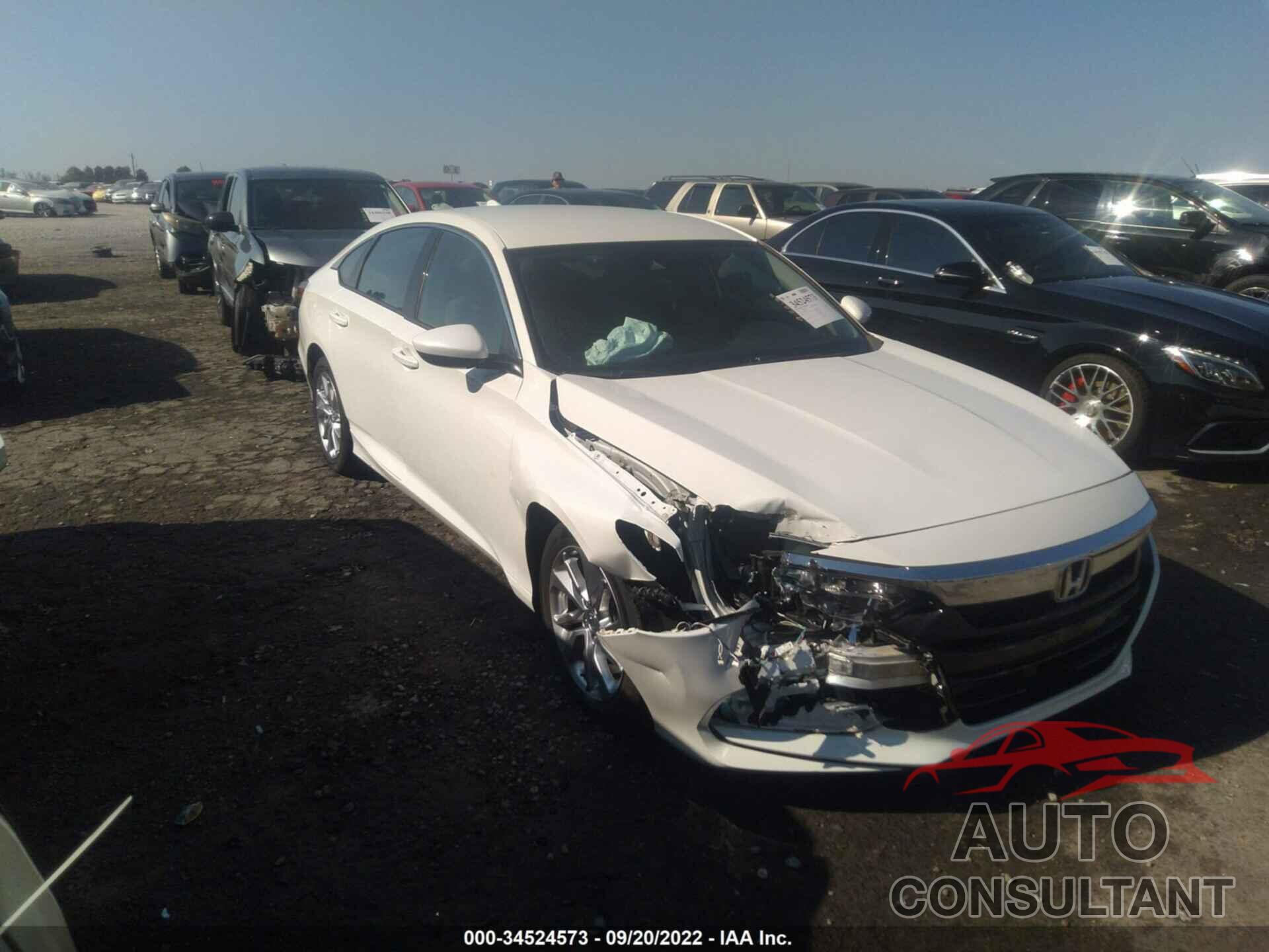 HONDA ACCORD SEDAN 2018 - 1HGCV1F17JA220365