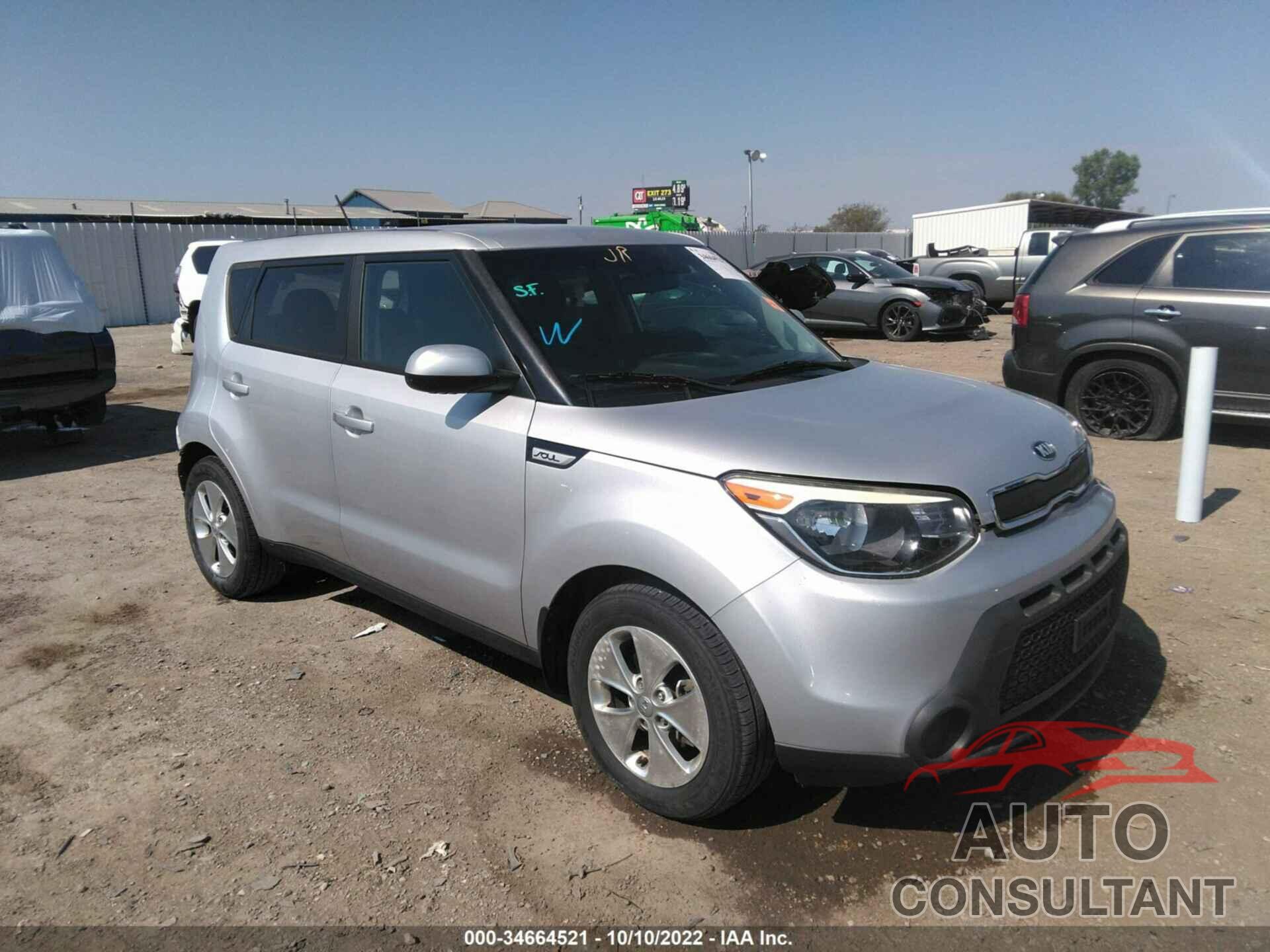 KIA SOUL 2016 - KNDJN2A24G7841466