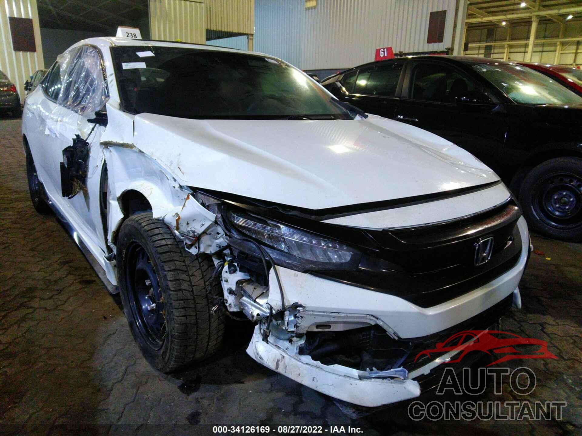 HONDA CIVIC HATCHBACK 2018 - 00HFK7H99JU200991