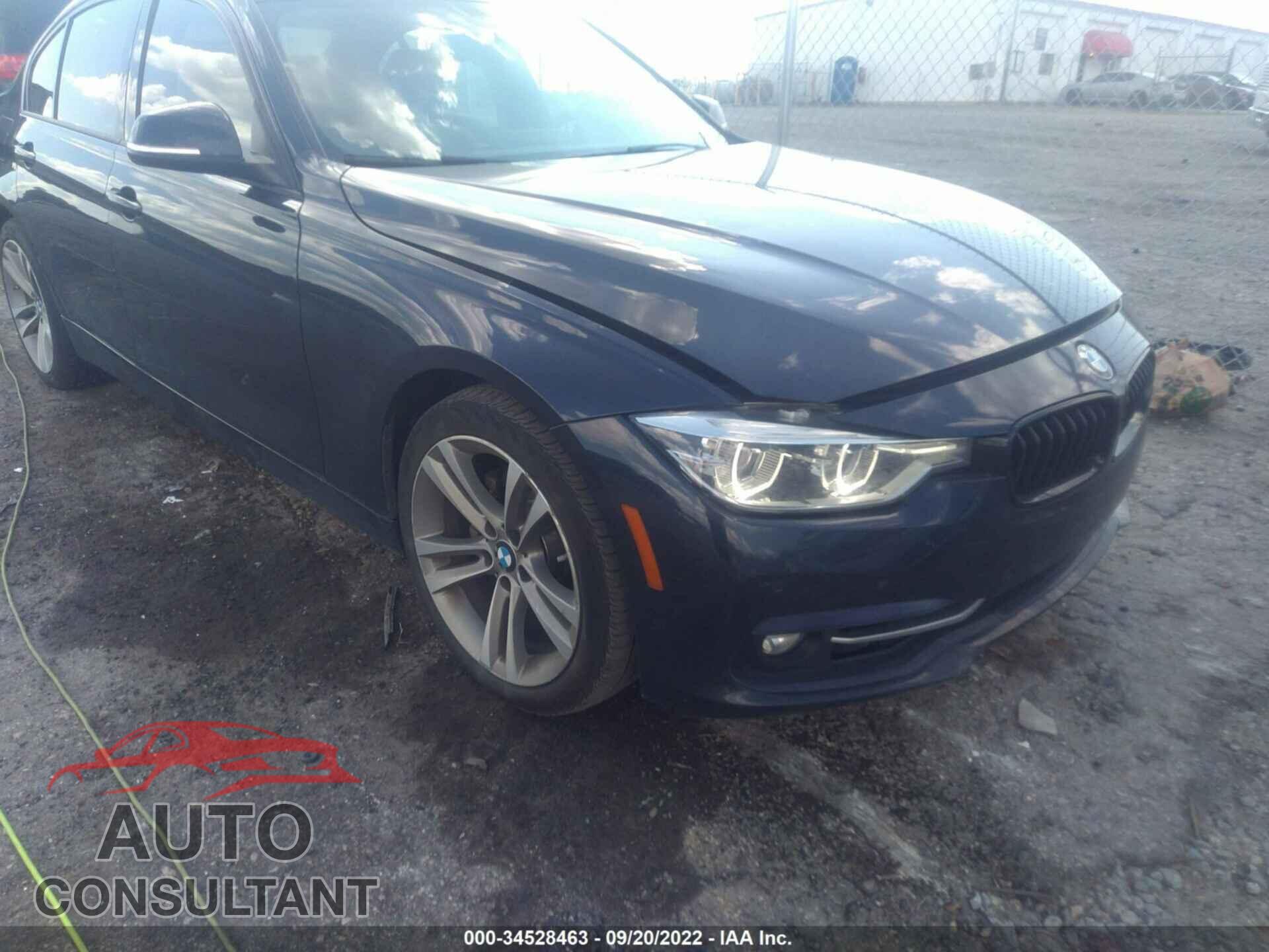 BMW 3 SERIES 2016 - WBA8E9G55GNU28828