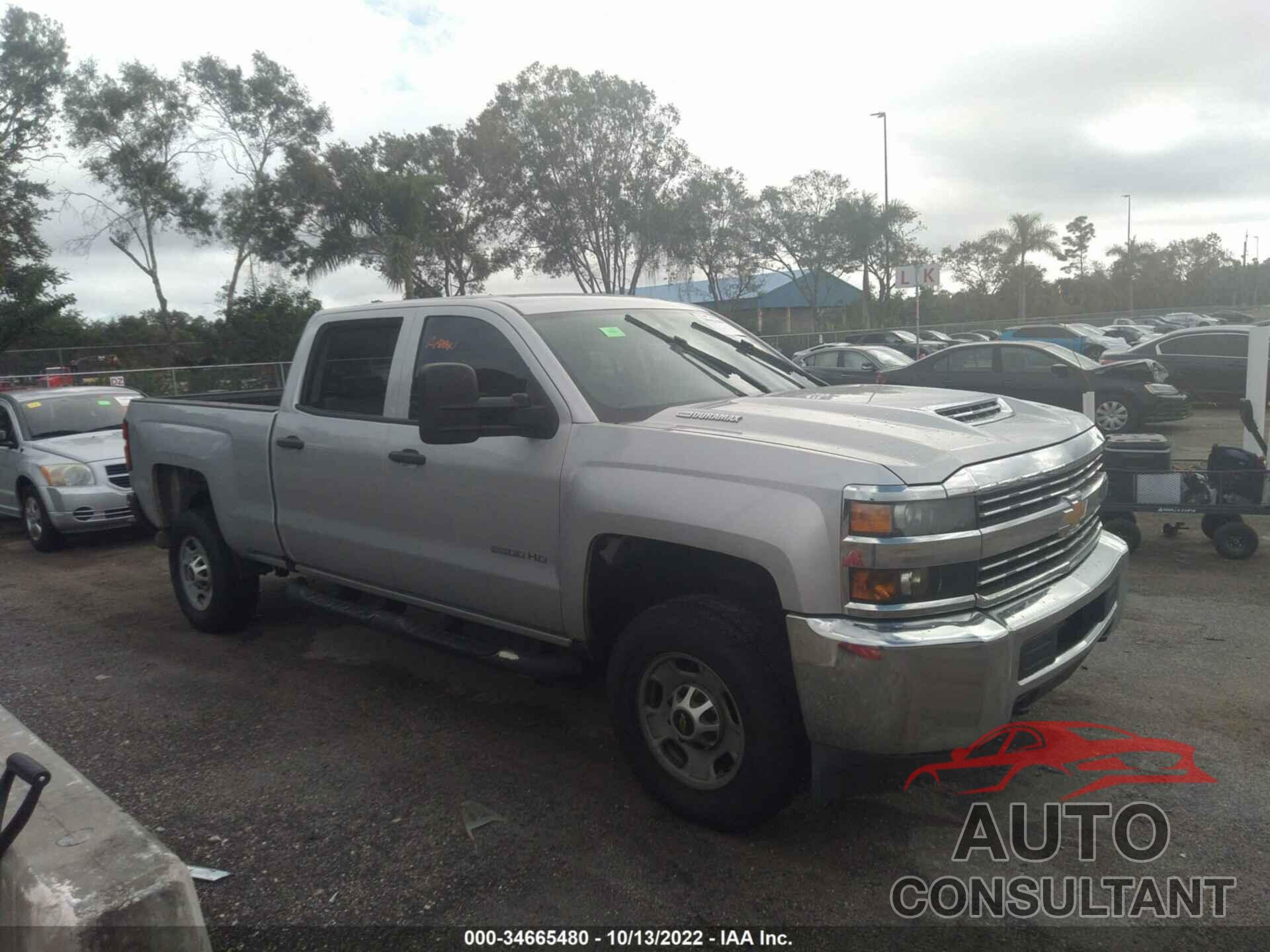 CHEVROLET SILVERADO 2500HD 2018 - 1GC1CUEYXJF183018