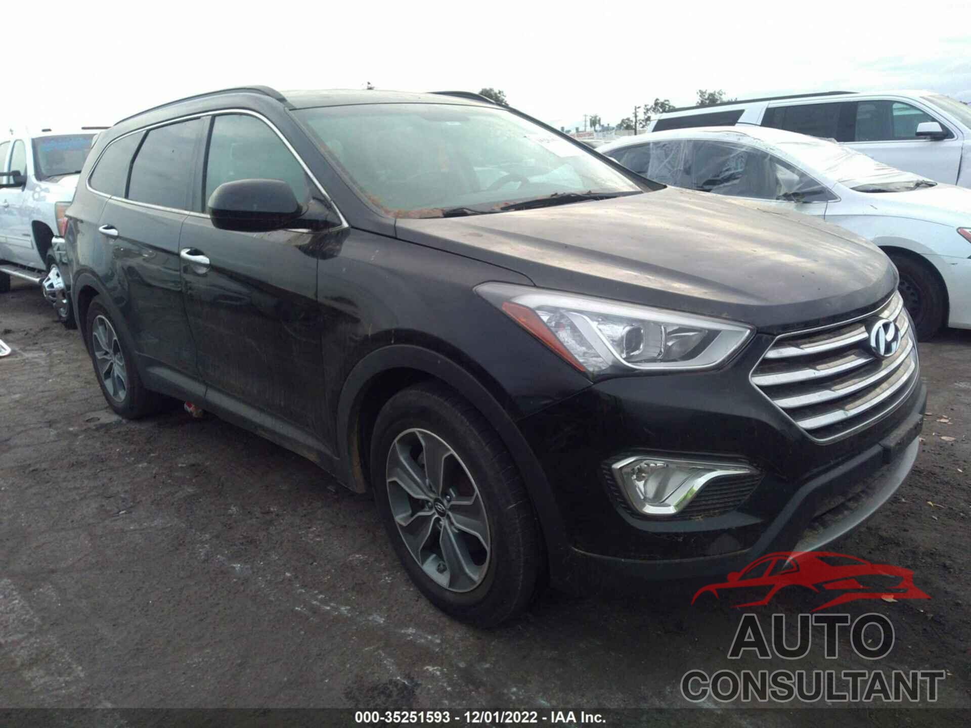 HYUNDAI SANTA FE 2016 - KM8SM4HFXGU142674