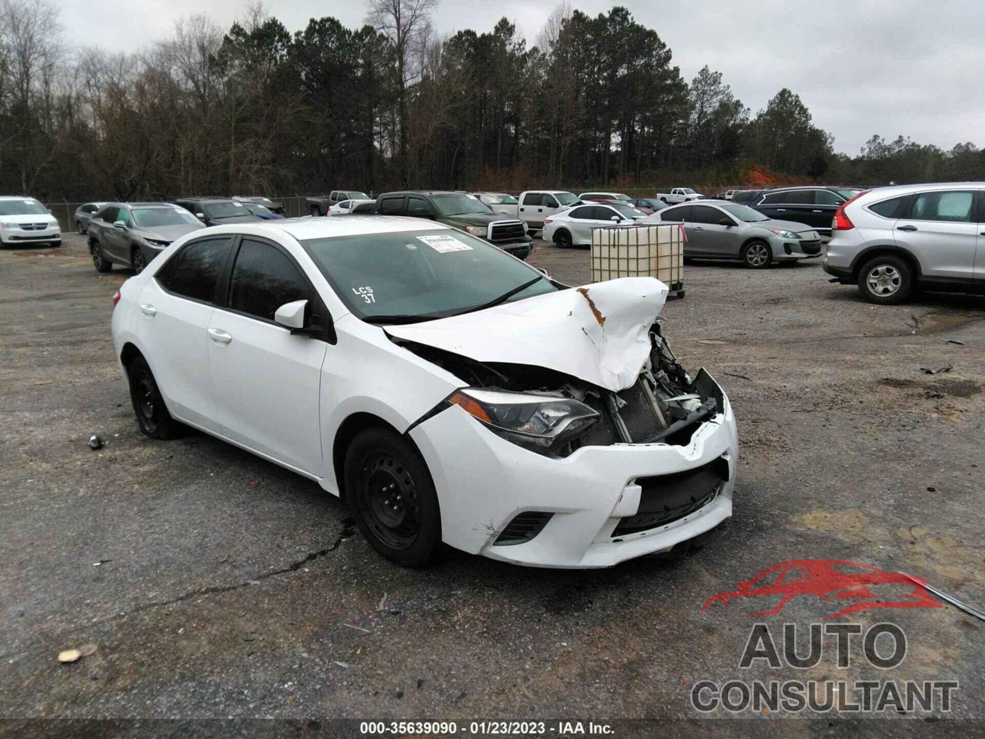 TOYOTA COROLLA 2016 - 5YFBURHE6GP531883
