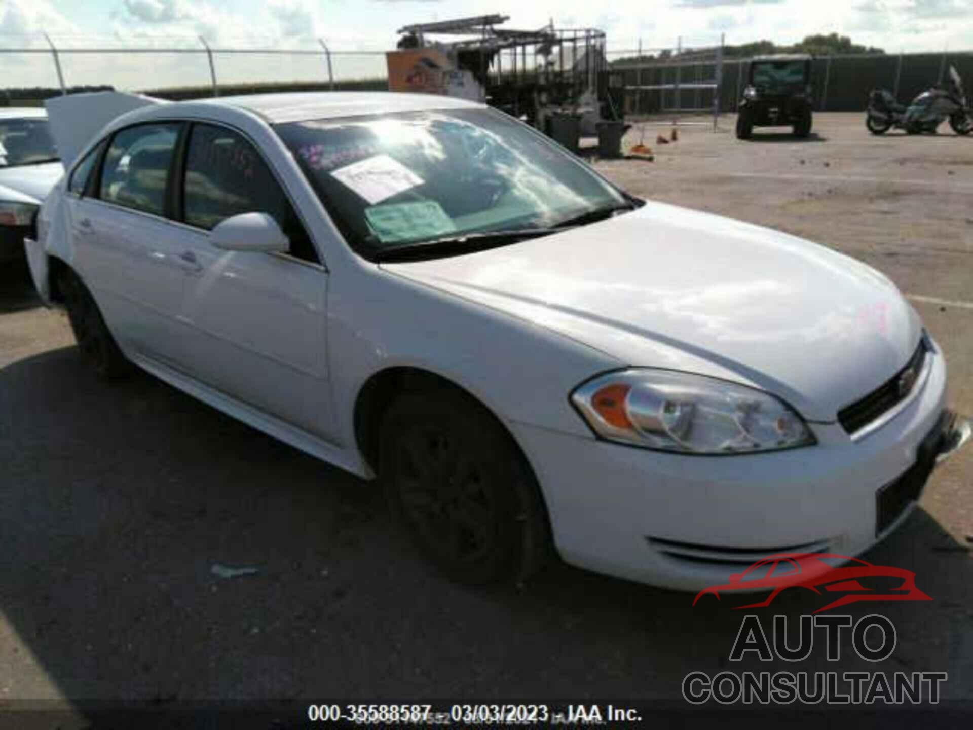 CHEVROLET IMPALA 2011 - 2G1WF5EK8B1232944