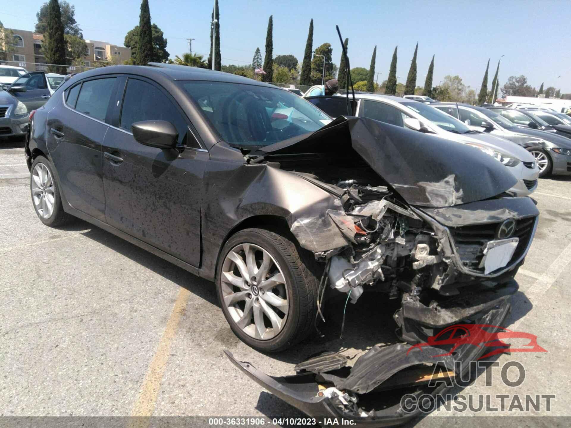 MAZDA MAZDA3 2015 - JM1BM1M30F1256939